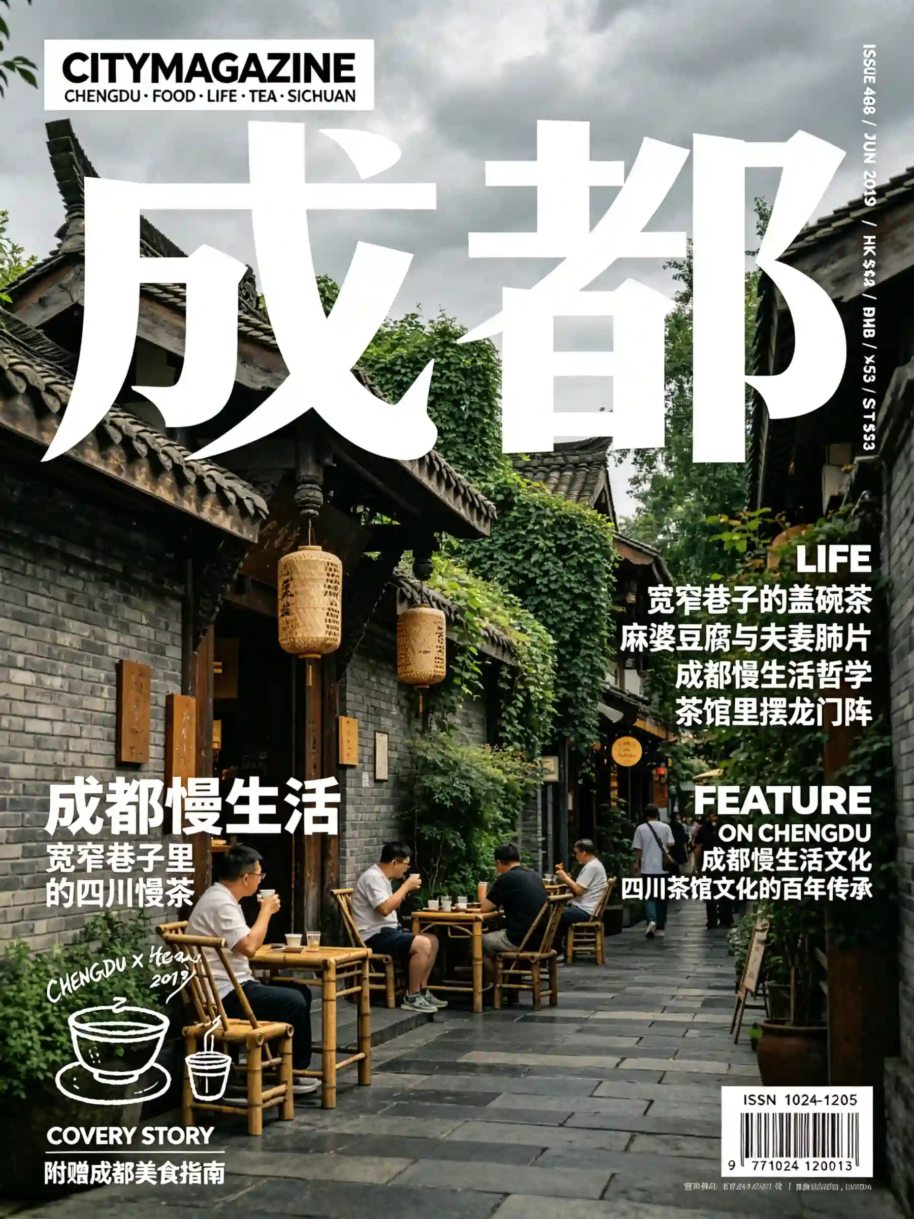 文旅城市生活杂志封面
