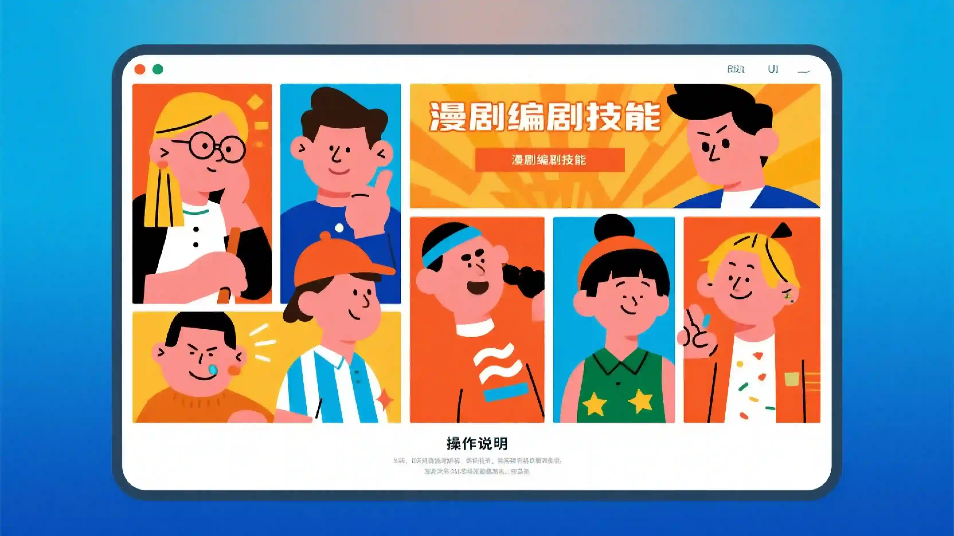 漫剧编剧技能