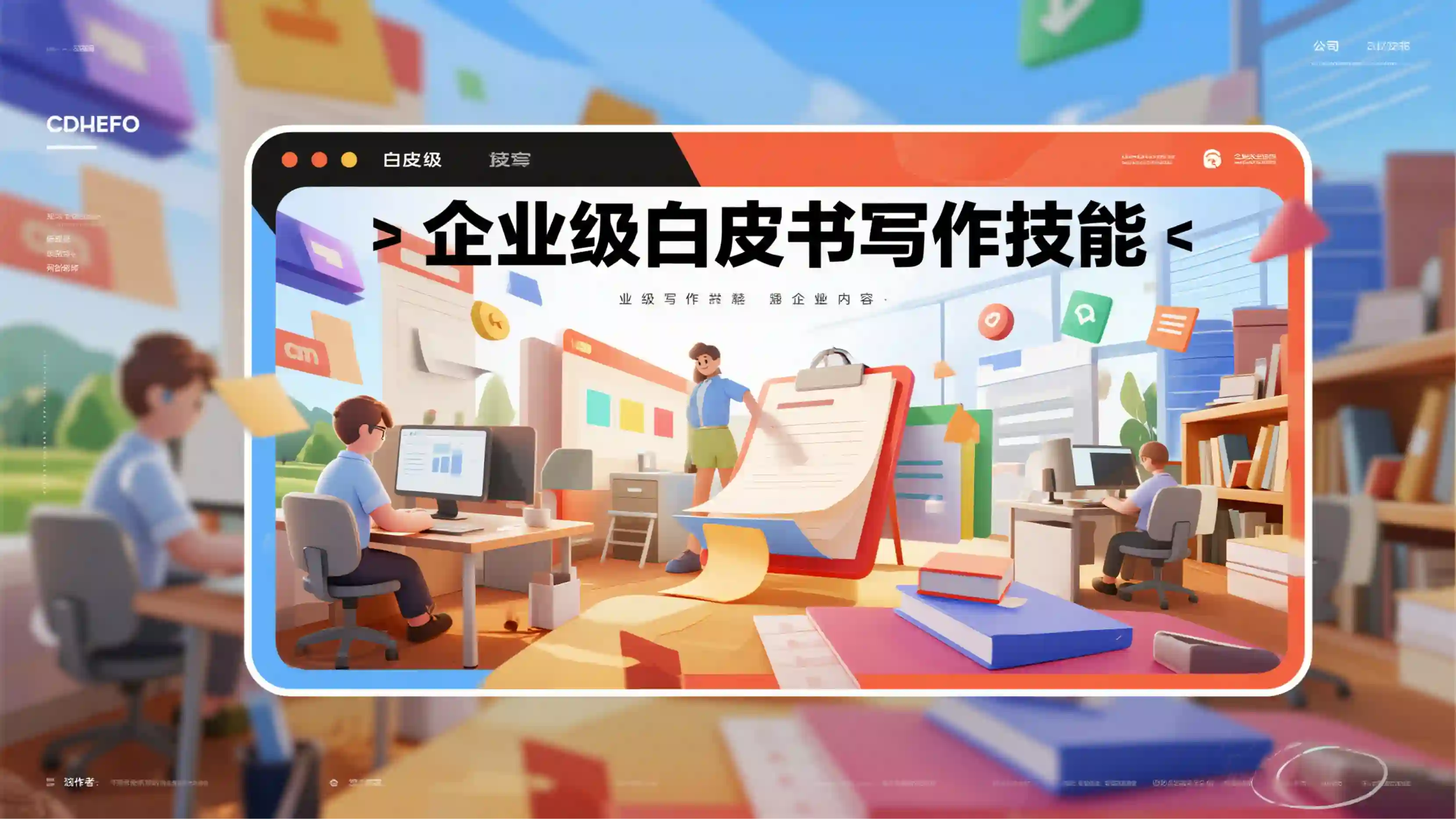企业级白皮书写作技能