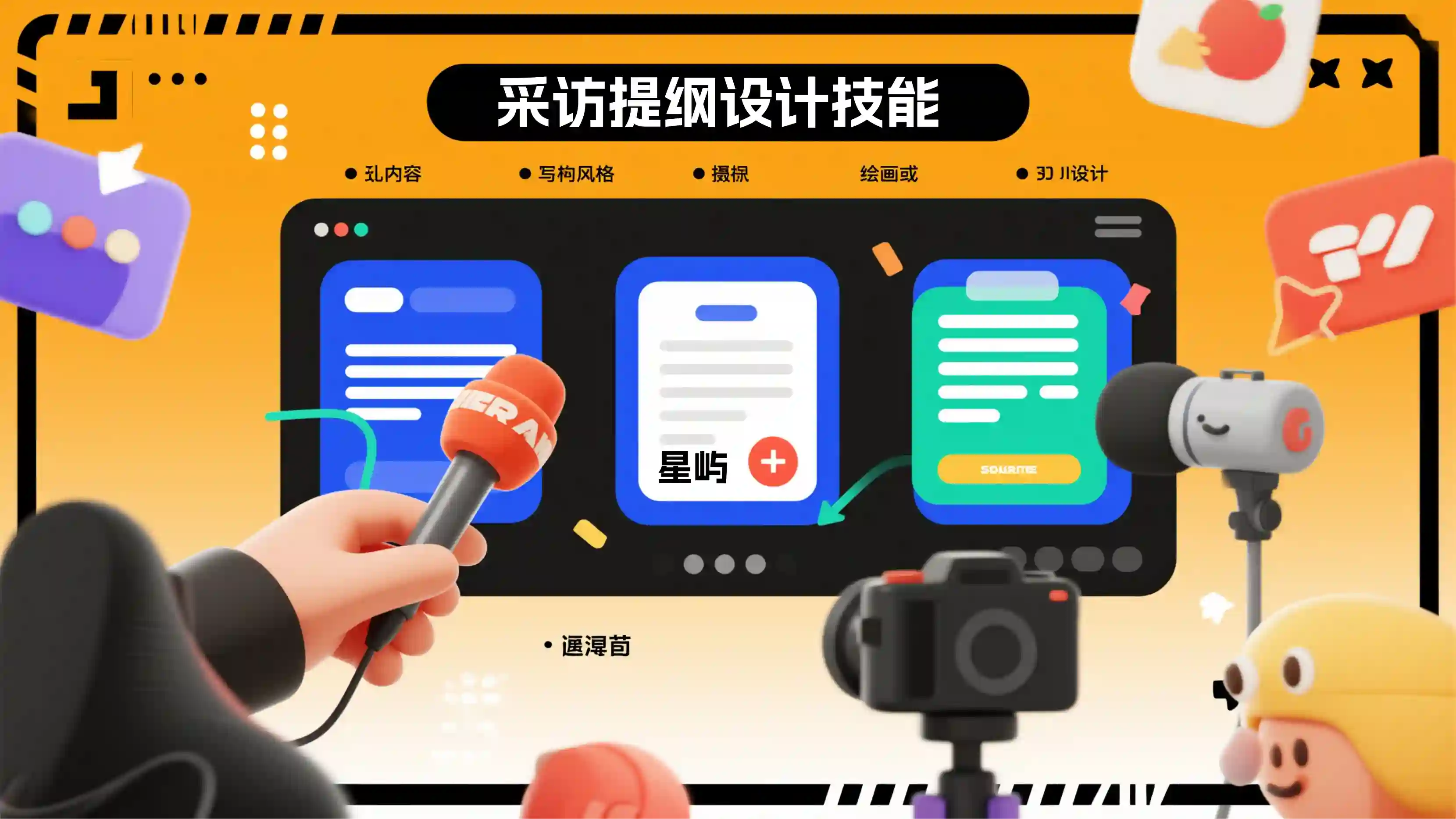 采访提纲设计技能