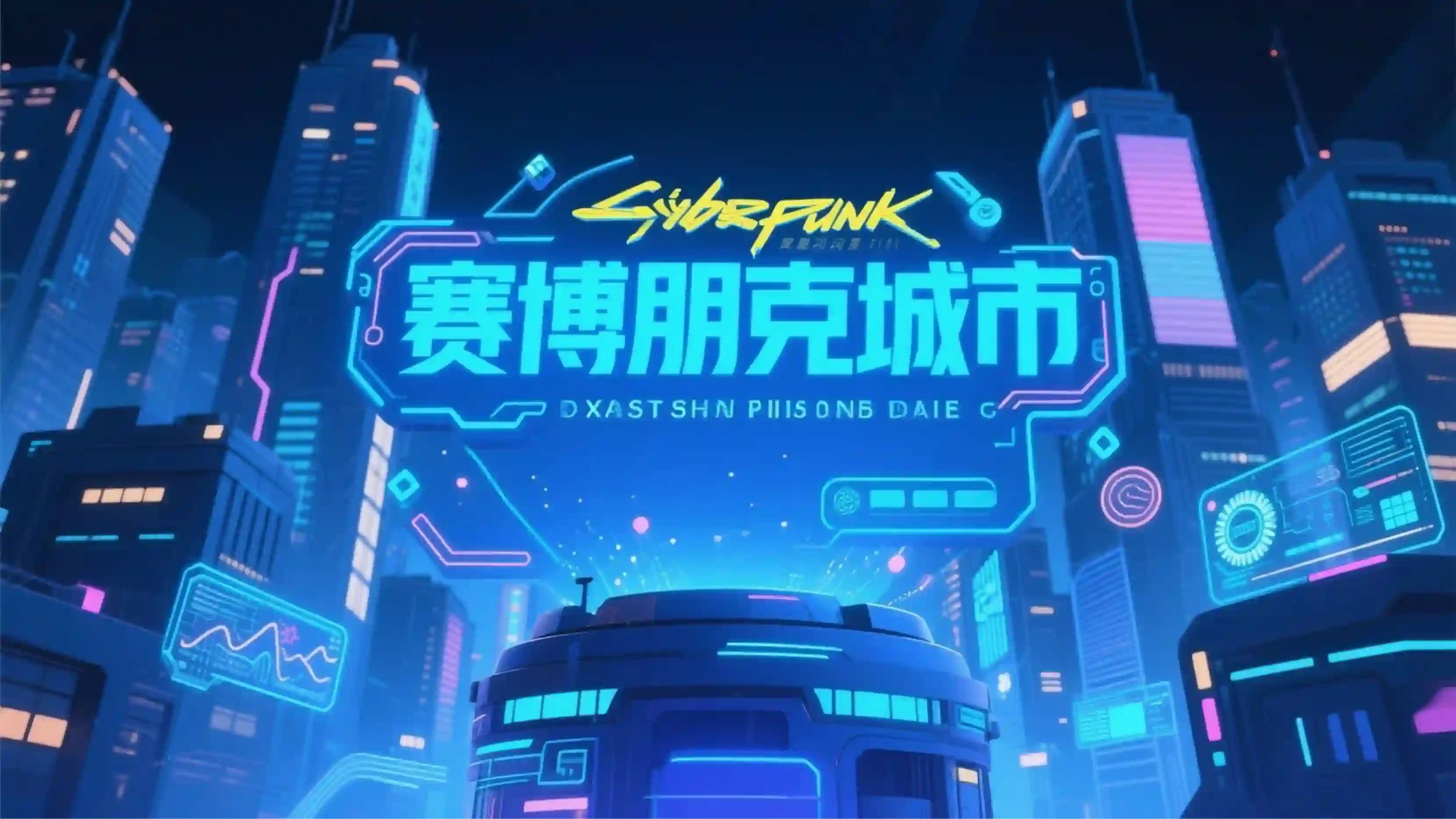赛博朋克城市提示词技能