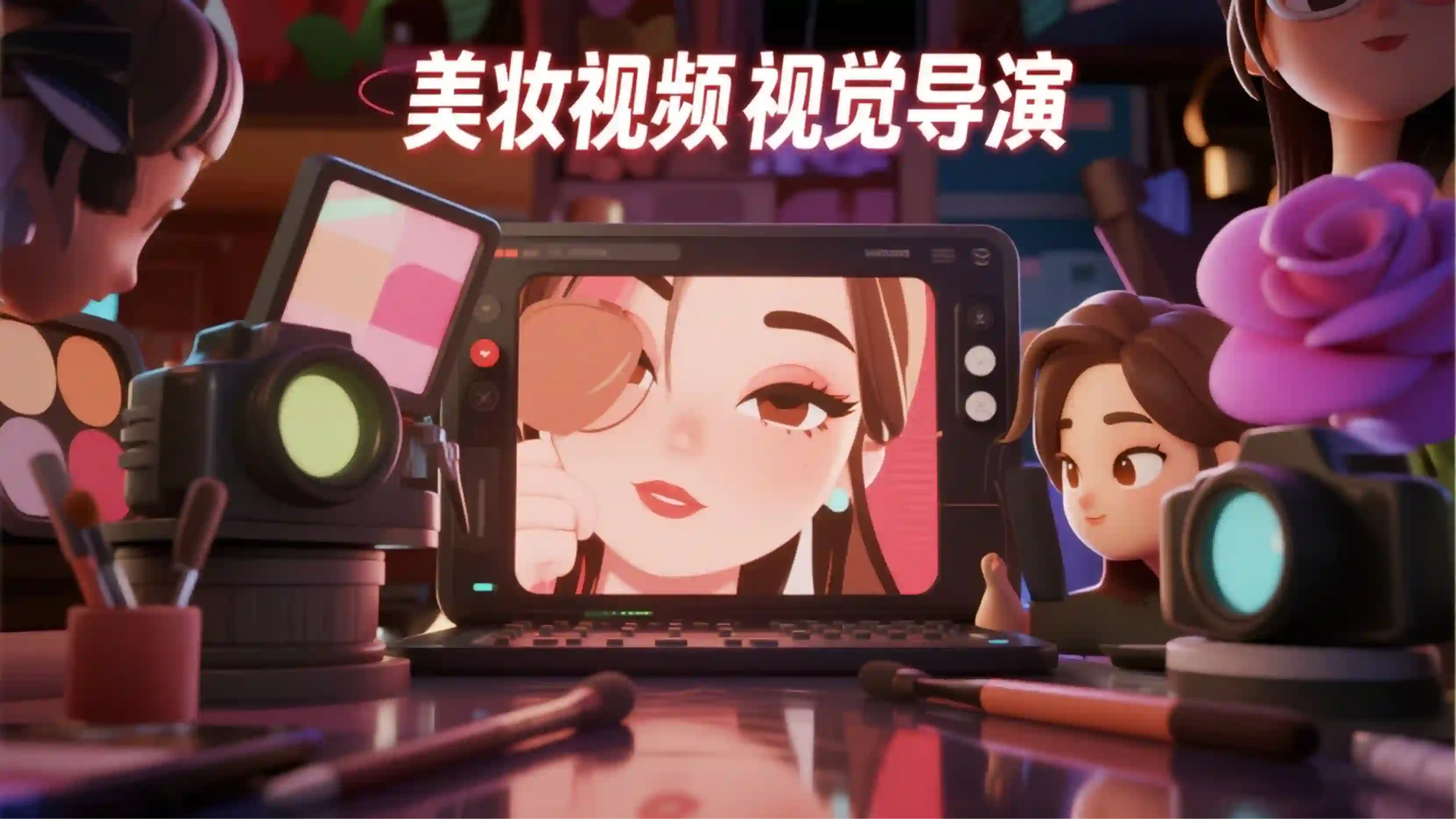美妆视频视觉导演技能