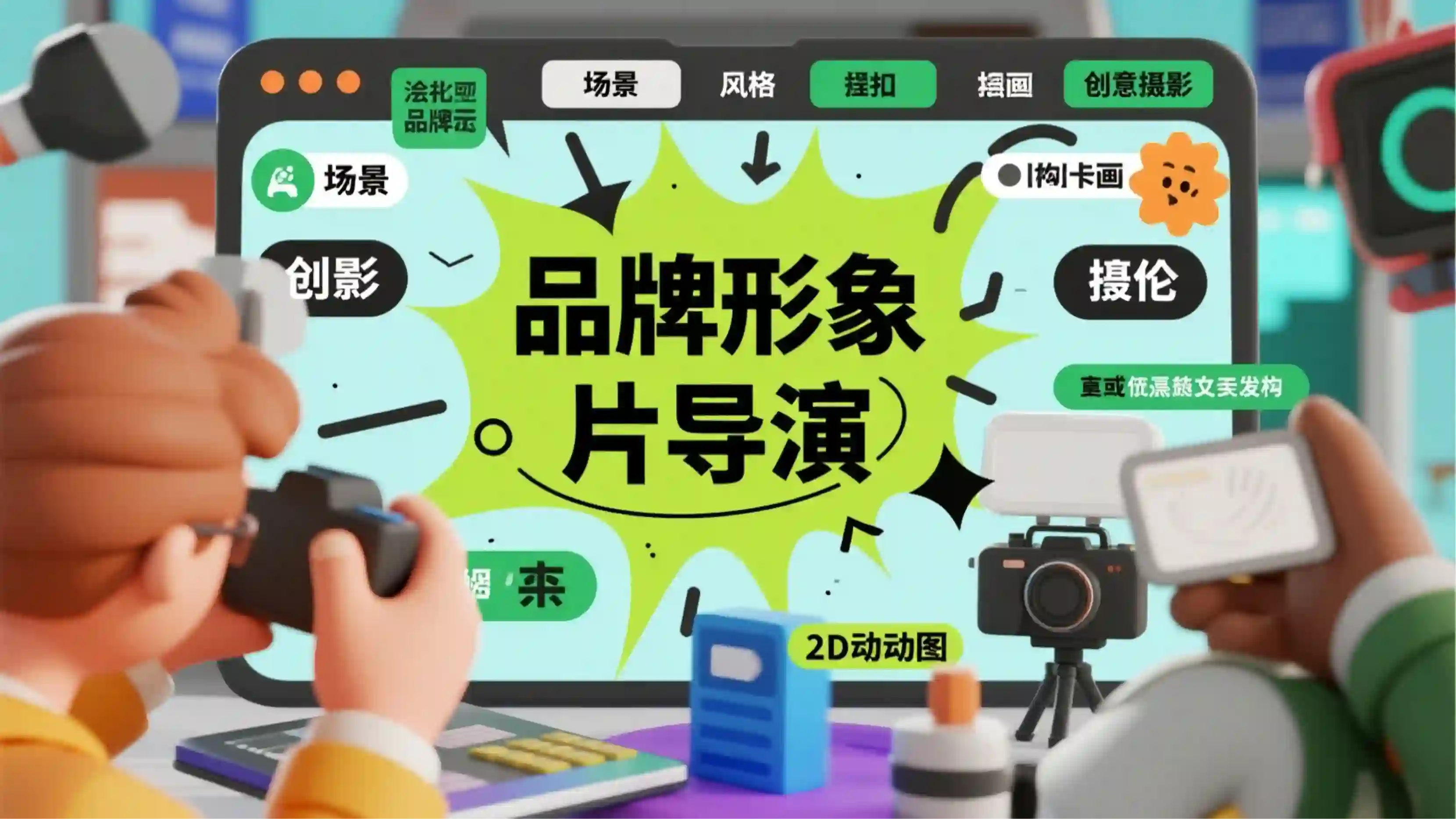 品牌形象片导演技能