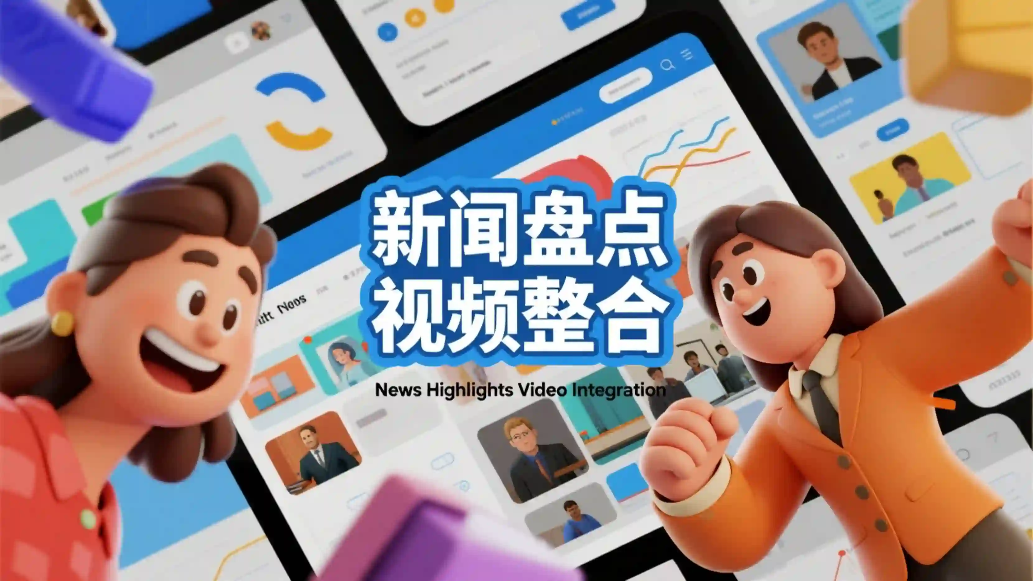 新闻盘点视频整合技能