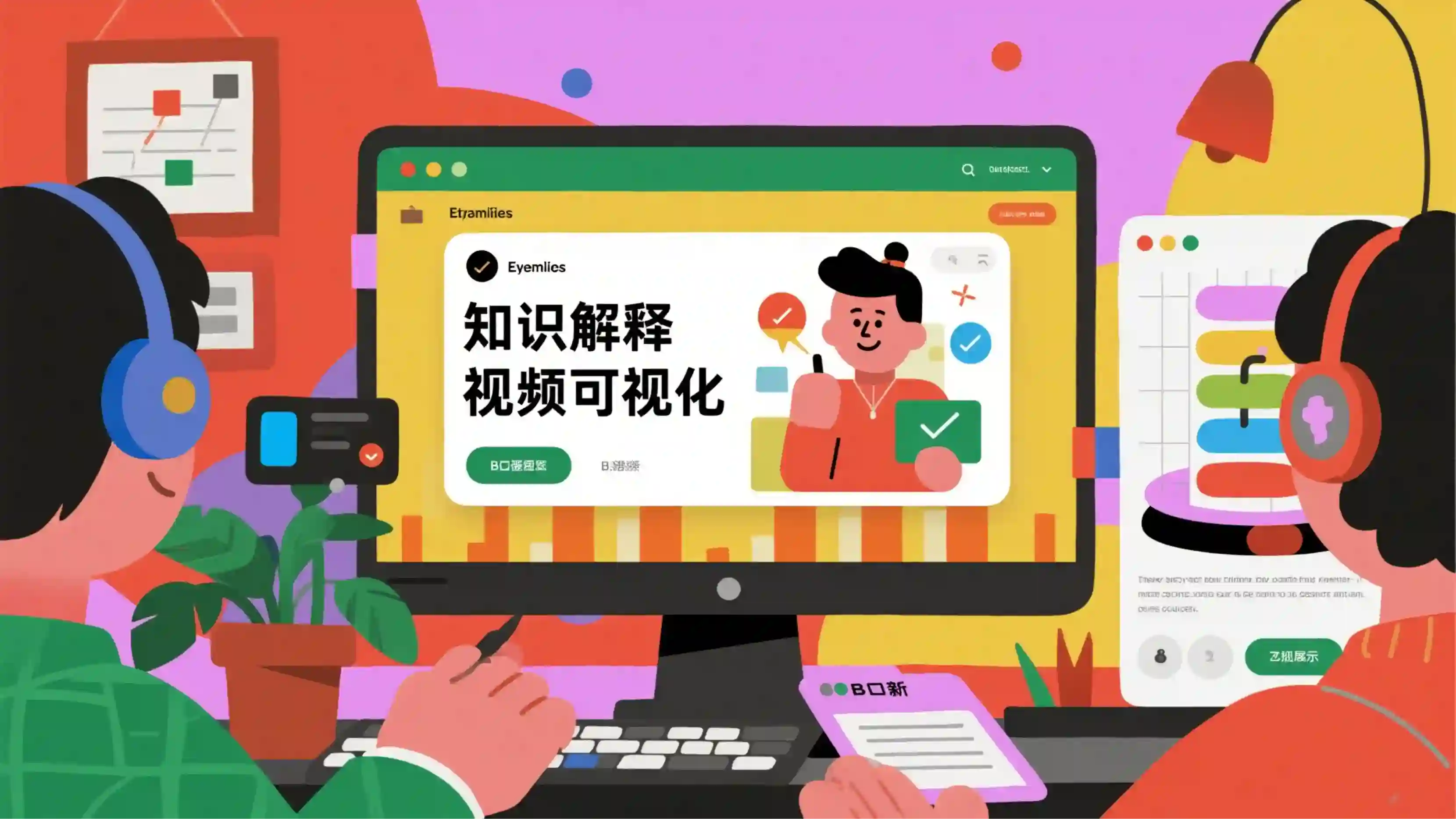 知识解释视频可视化技能