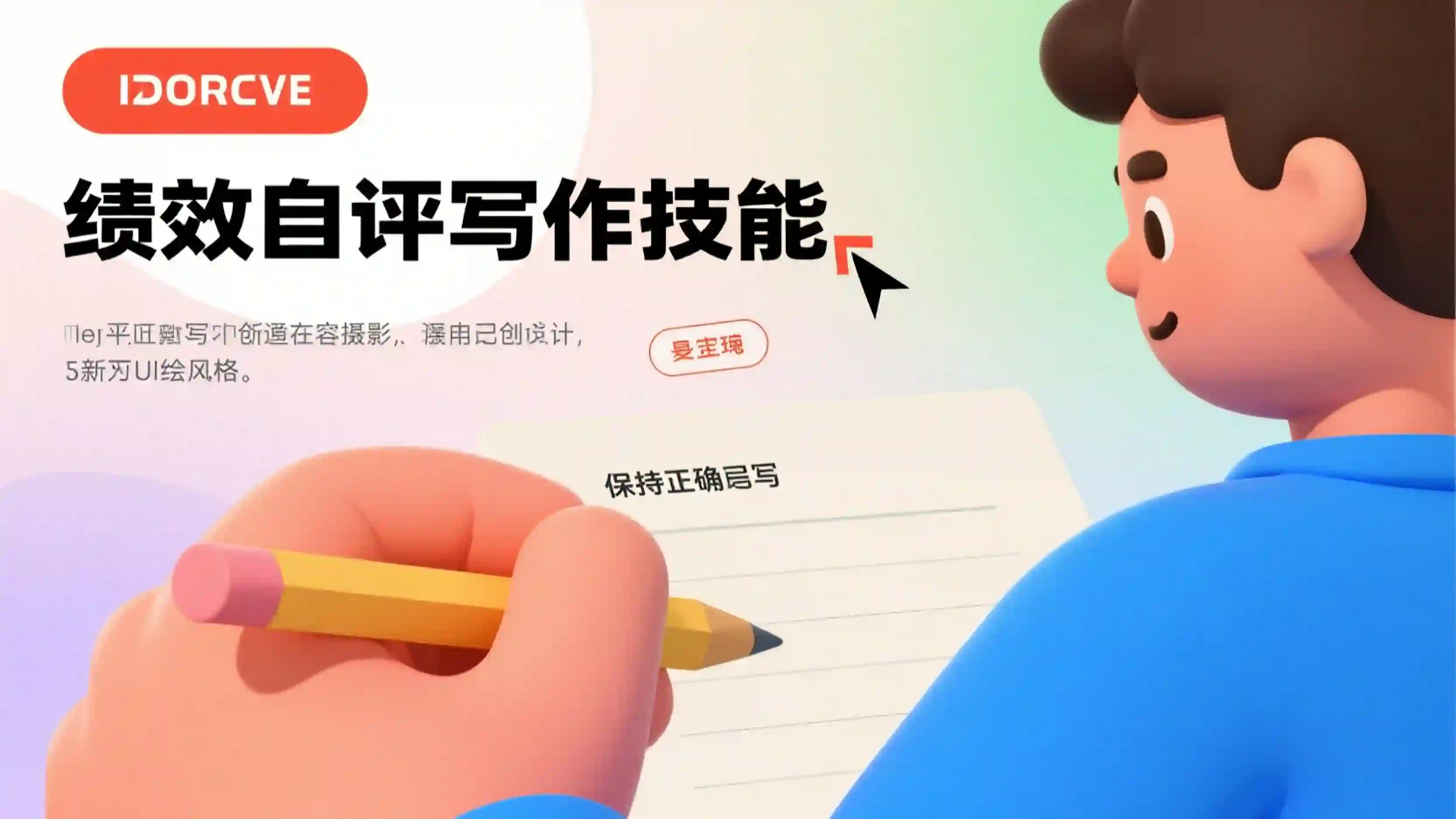 绩效自评写作技能