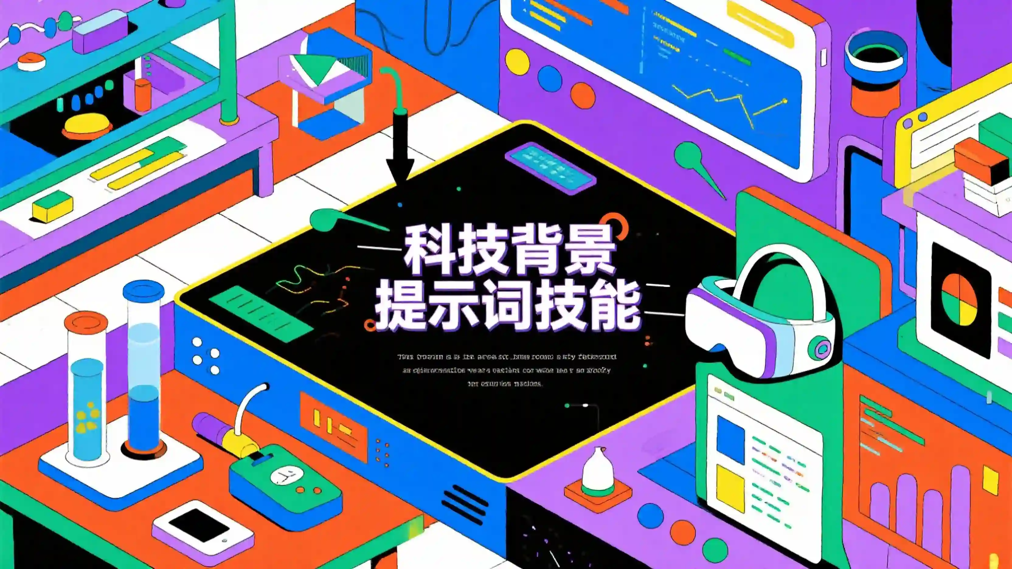 科技背景提示词技能