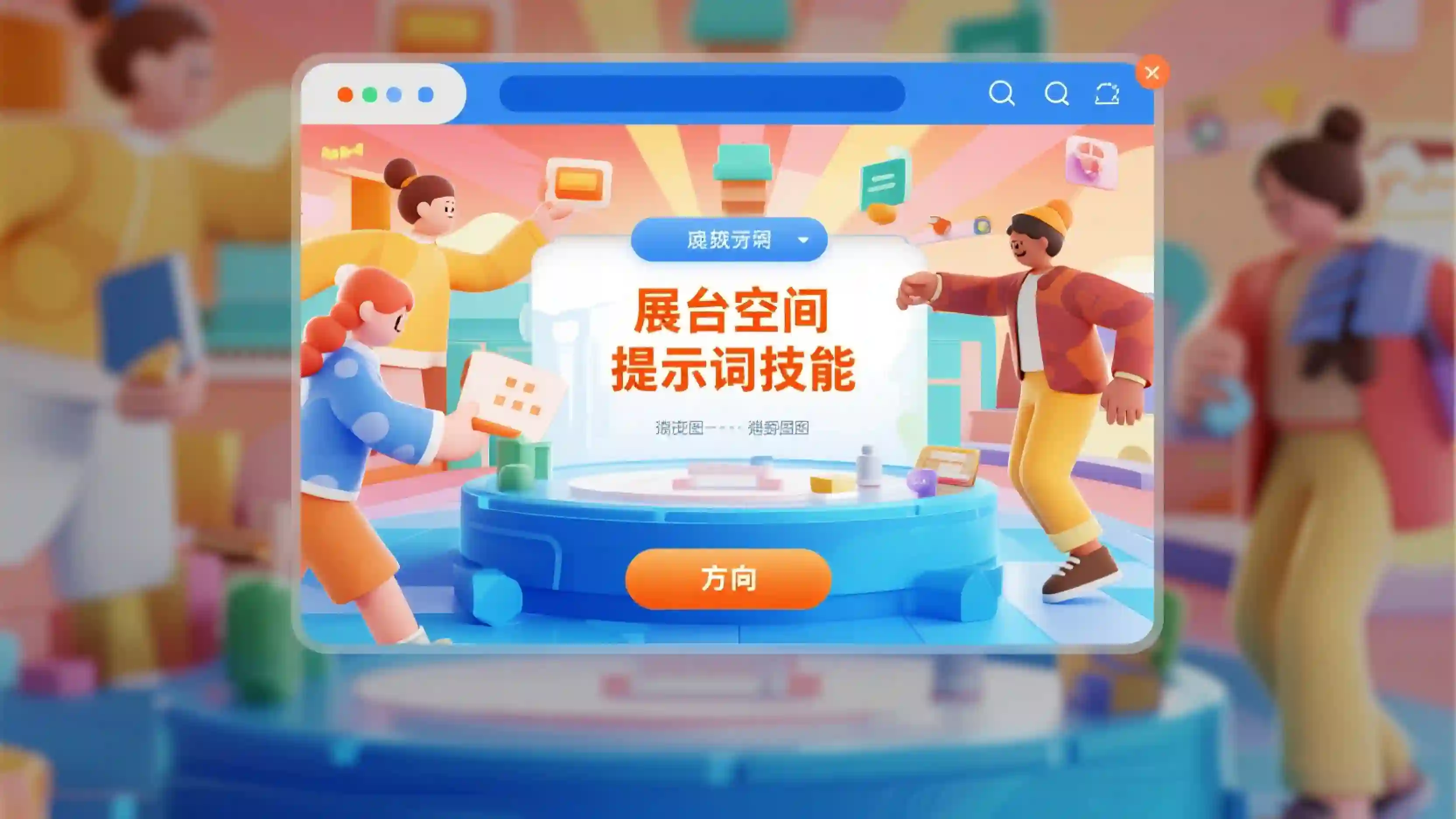 展台空间提示词技能