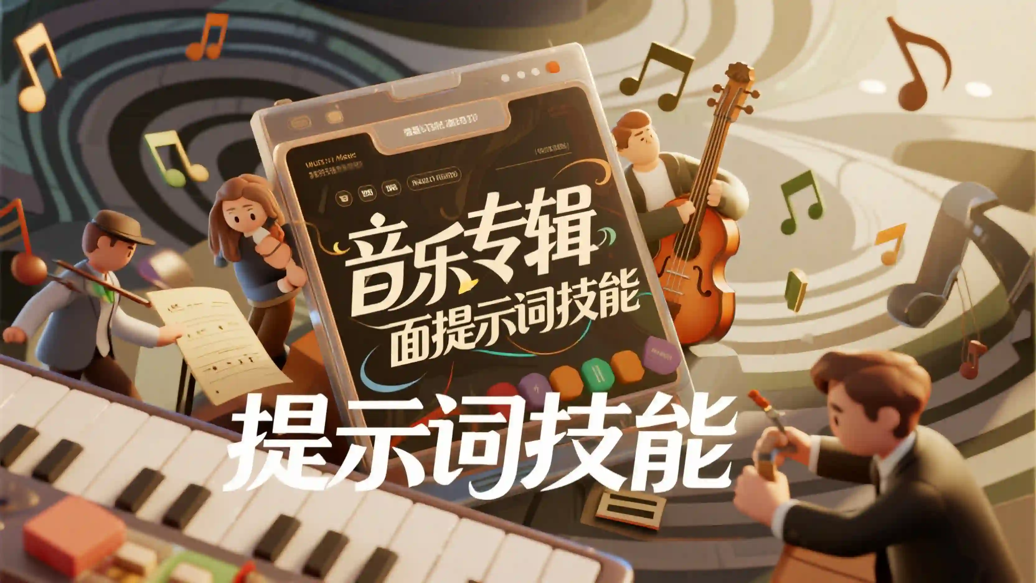 音乐专辑封面提示词技能