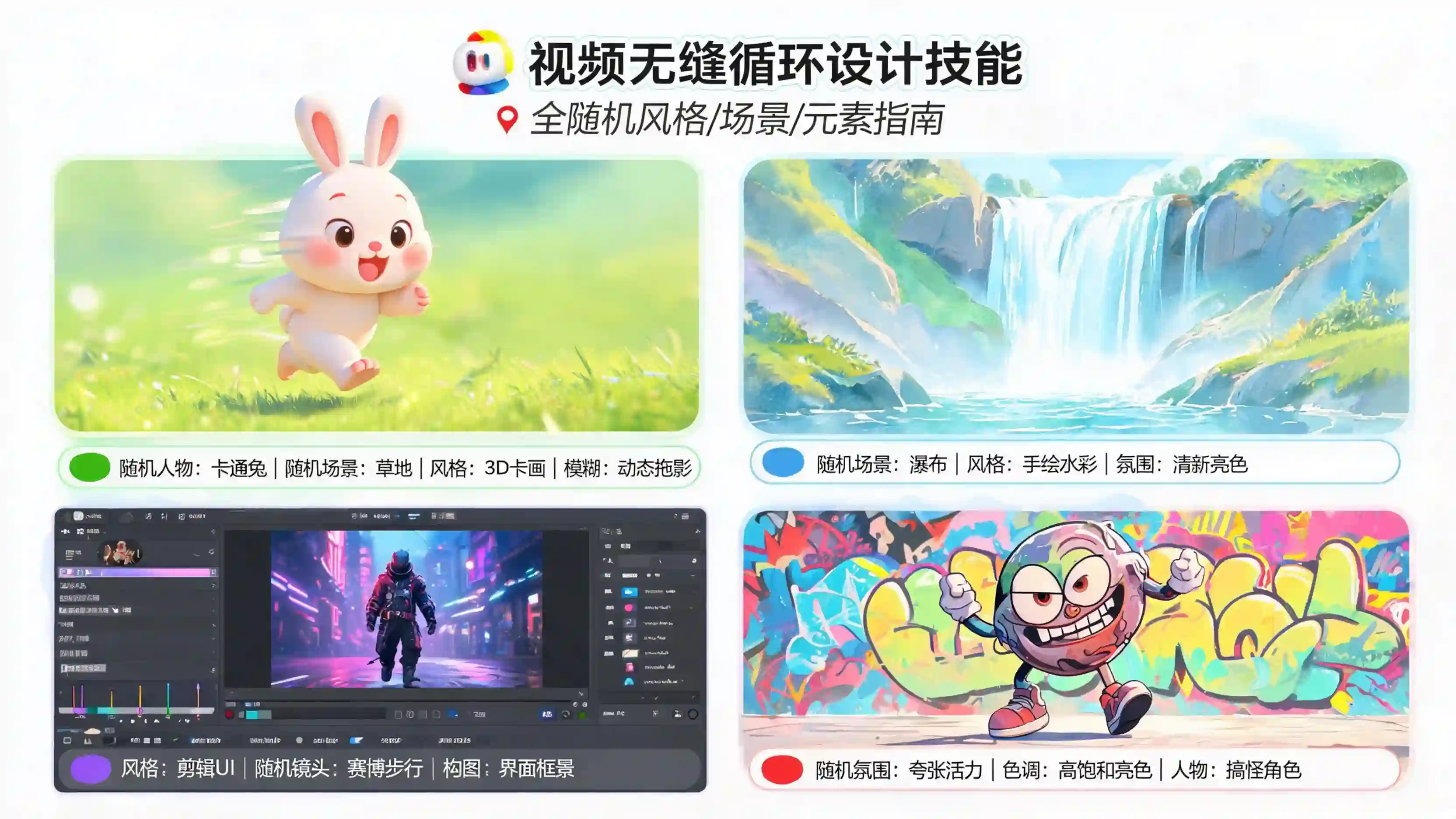 视频无缝循环设计技能