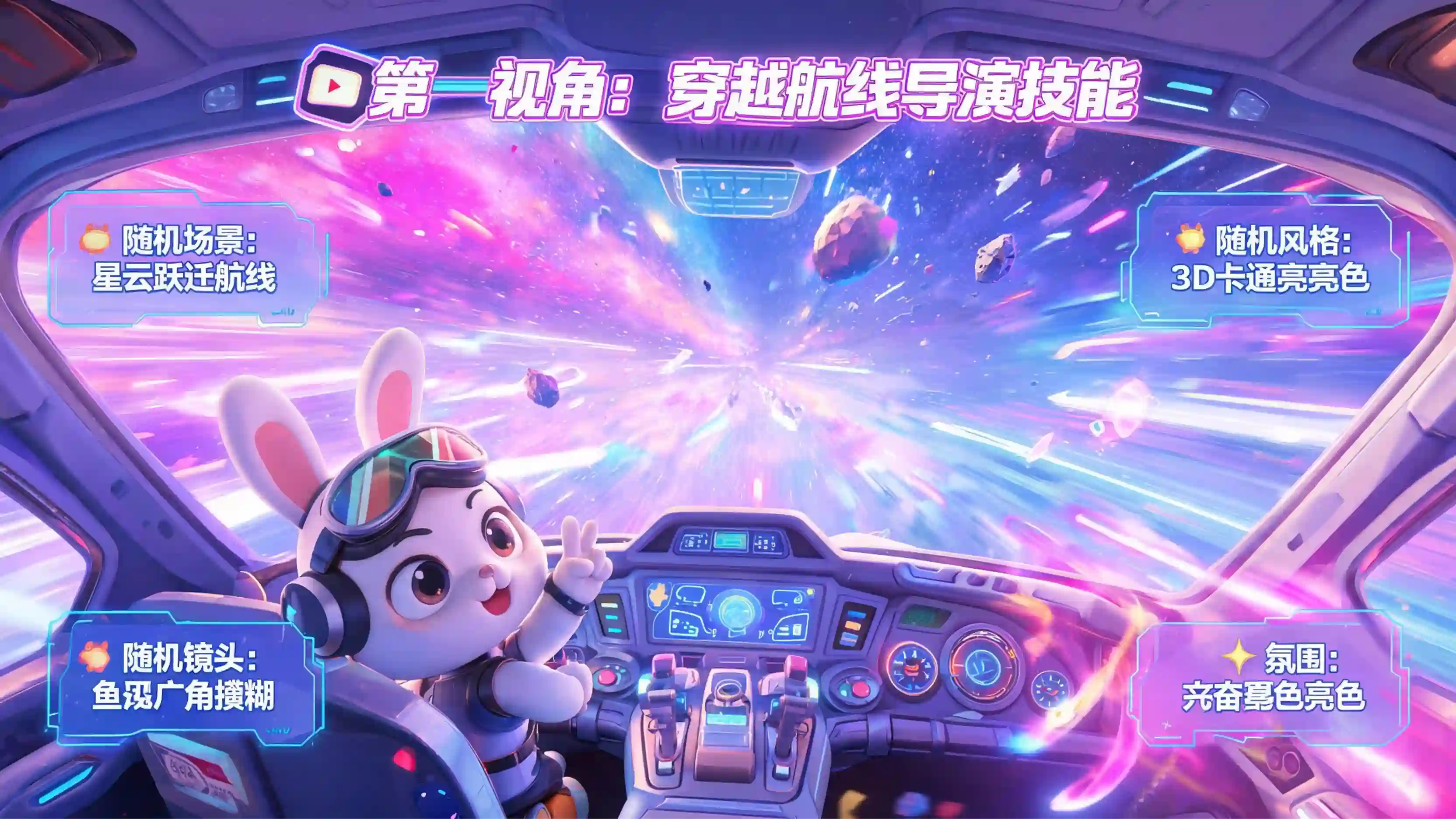 第一视角穿越航线导演技能