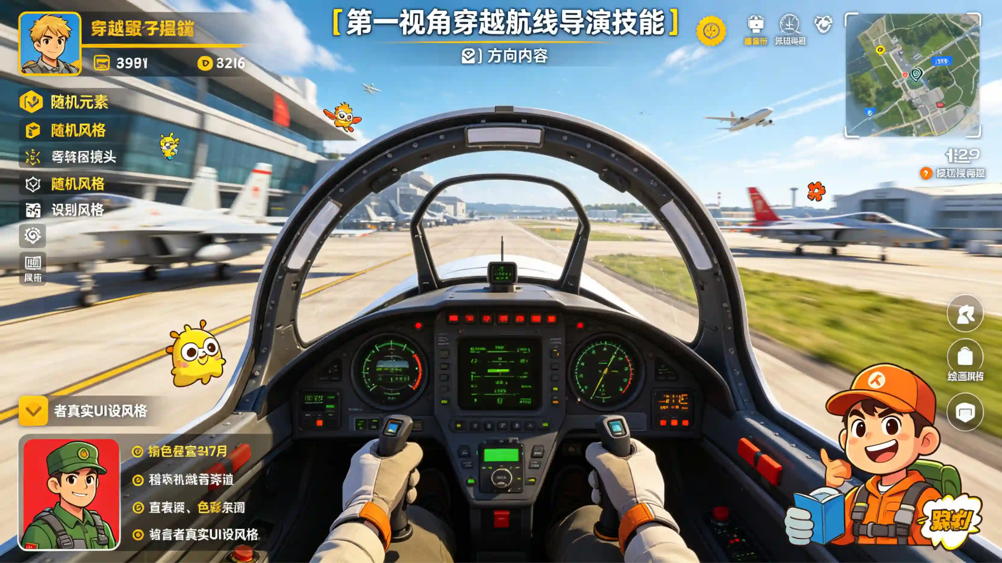 第一人称俯冲运镜技能