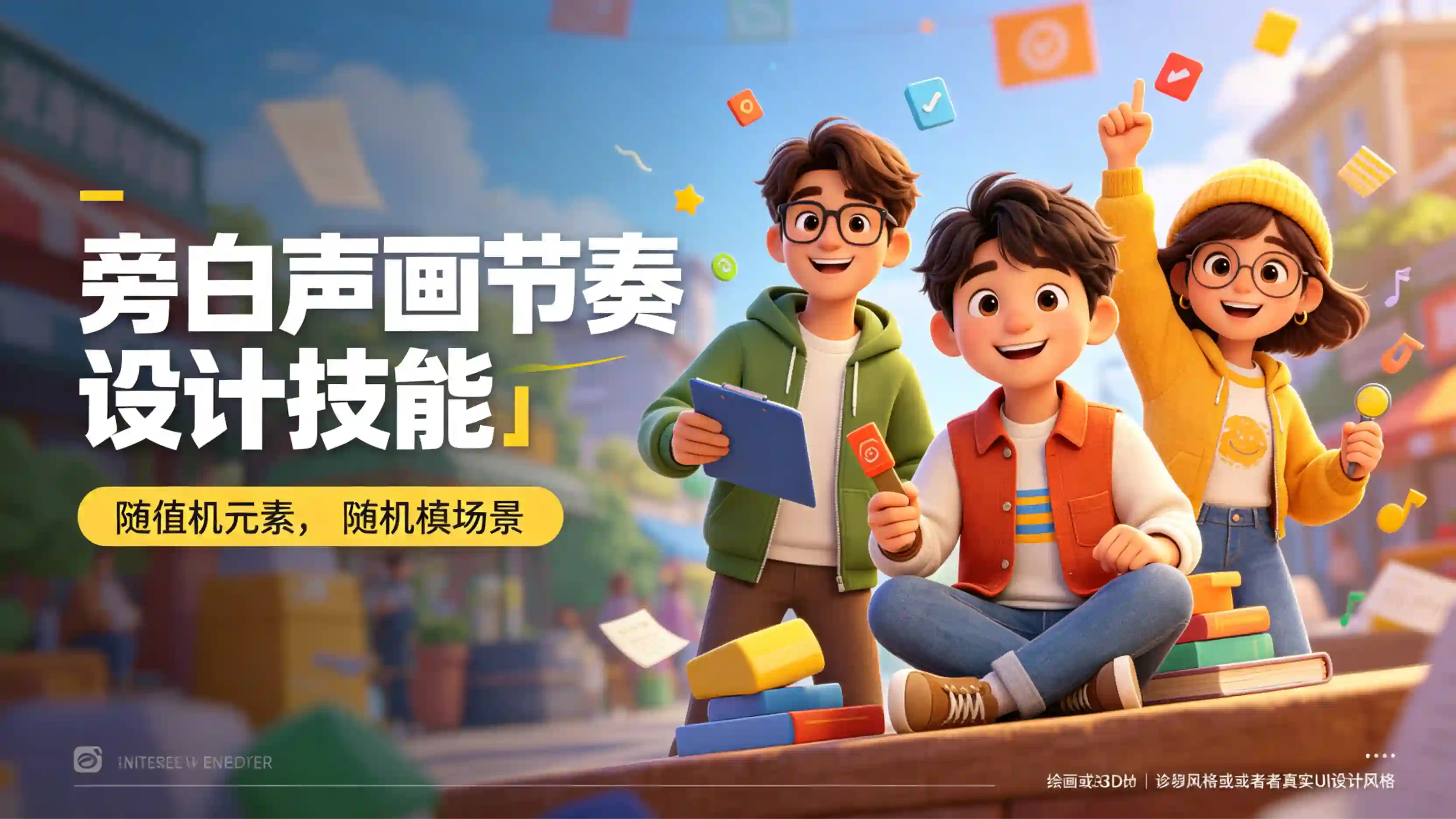 旁白声画节奏设计技能