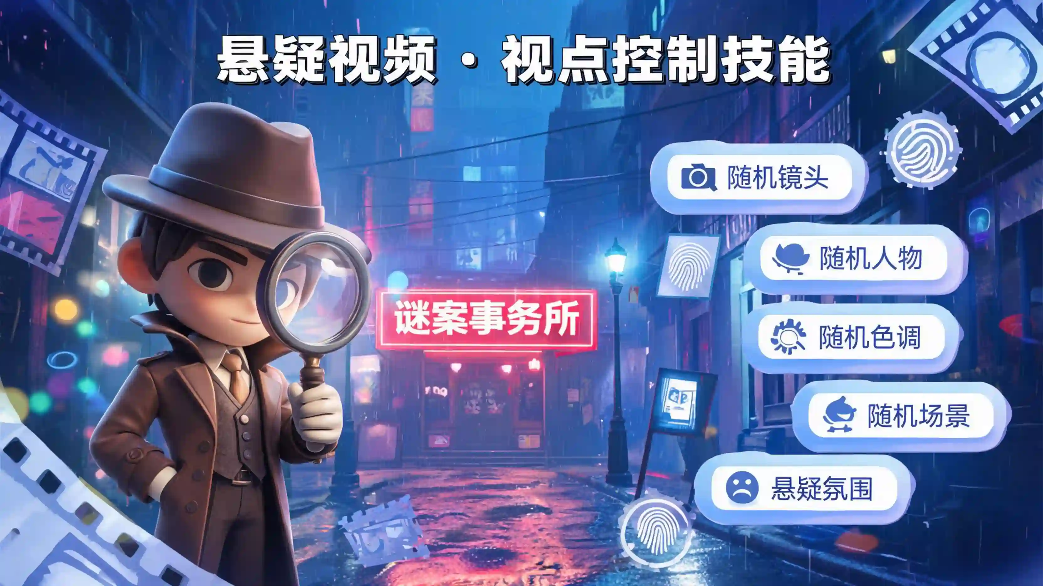 悬疑视频视点控制技能