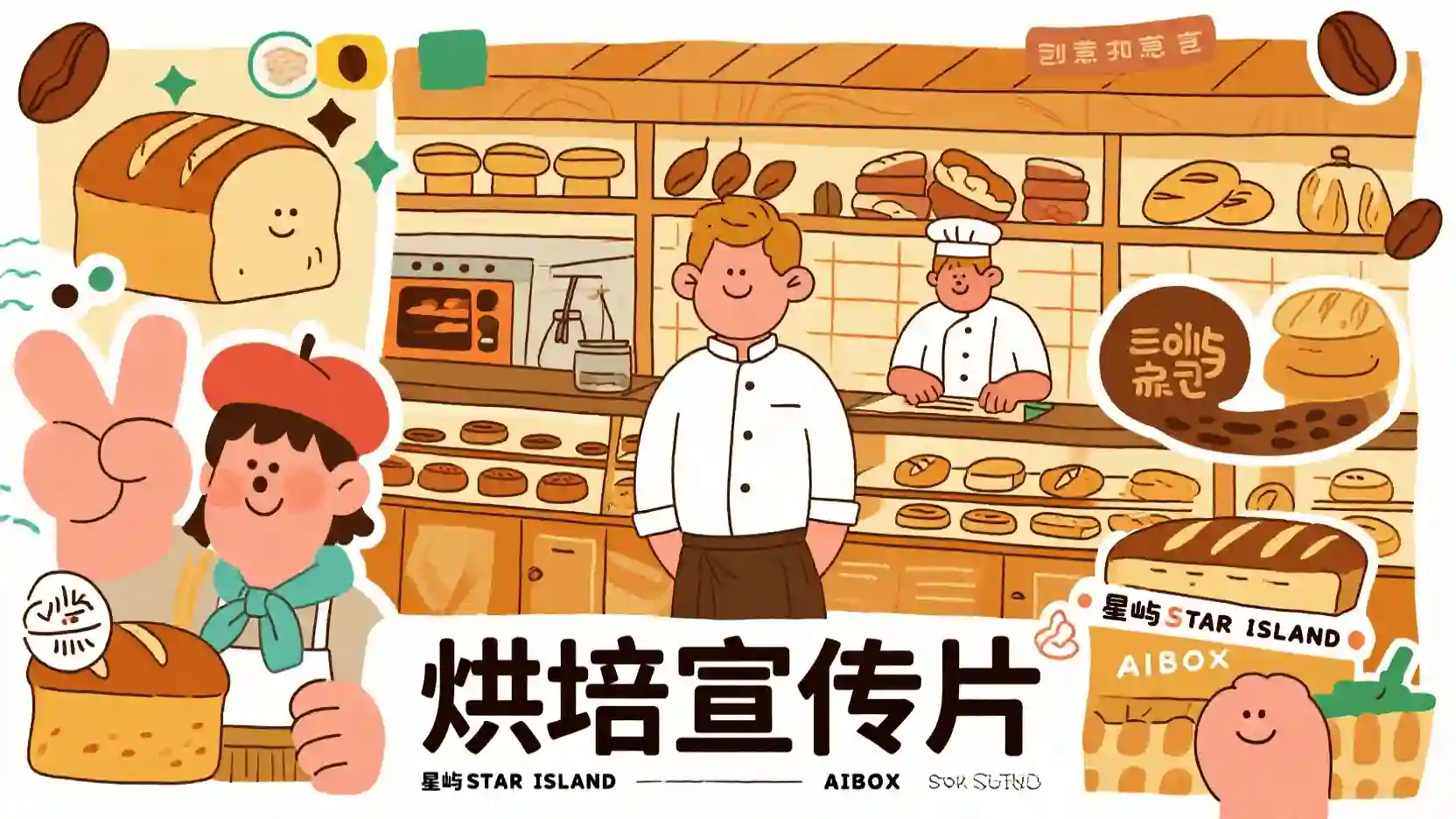 烘焙创意片提示词技能