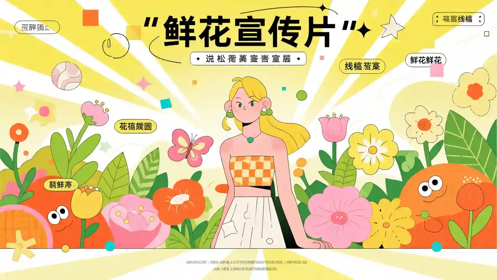 鲜花创意片提示词技能
