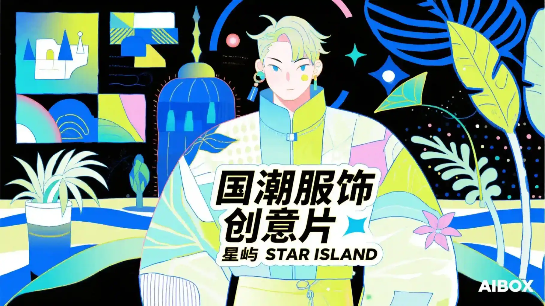 国潮服饰创意片提示词技能