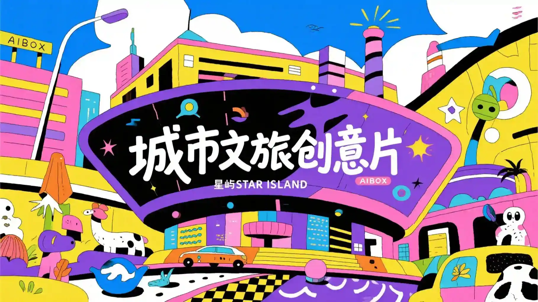 城市文旅创意片提示词技能