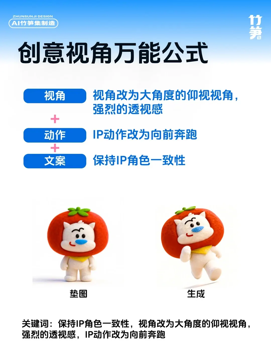真好看！AI直出IP设计全套表情包（含关键词）