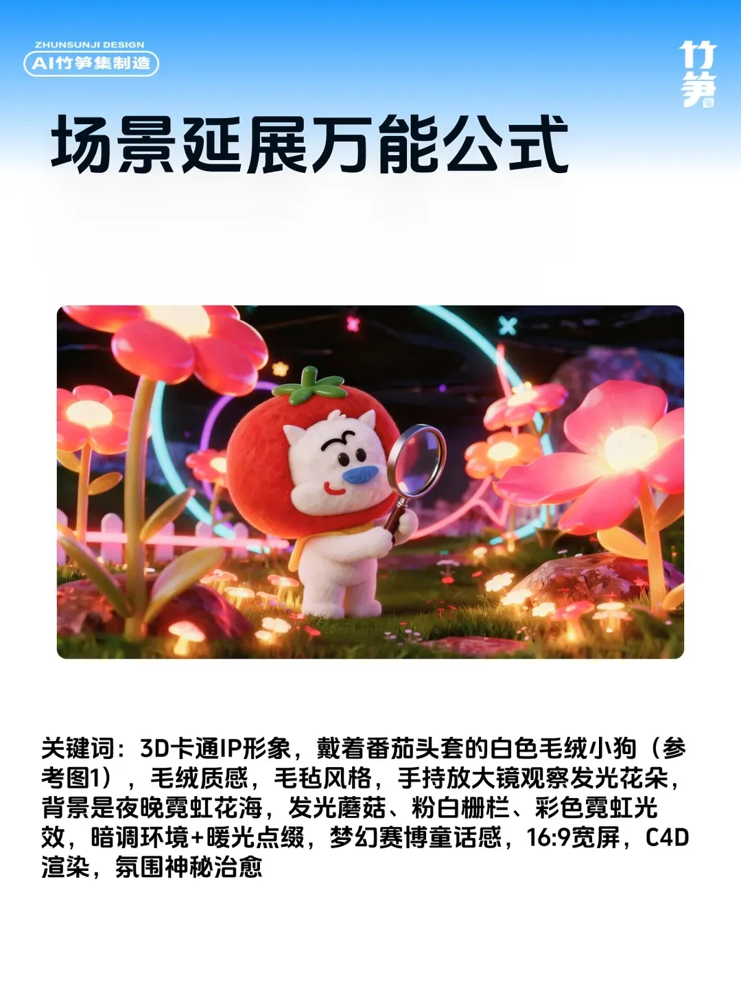 真好看！AI直出IP设计全套表情包（含关键词）