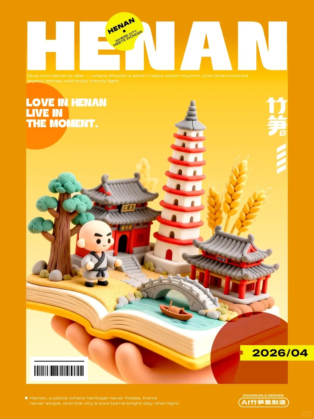真好看，AI直出春日城市海报教程（含关键词）