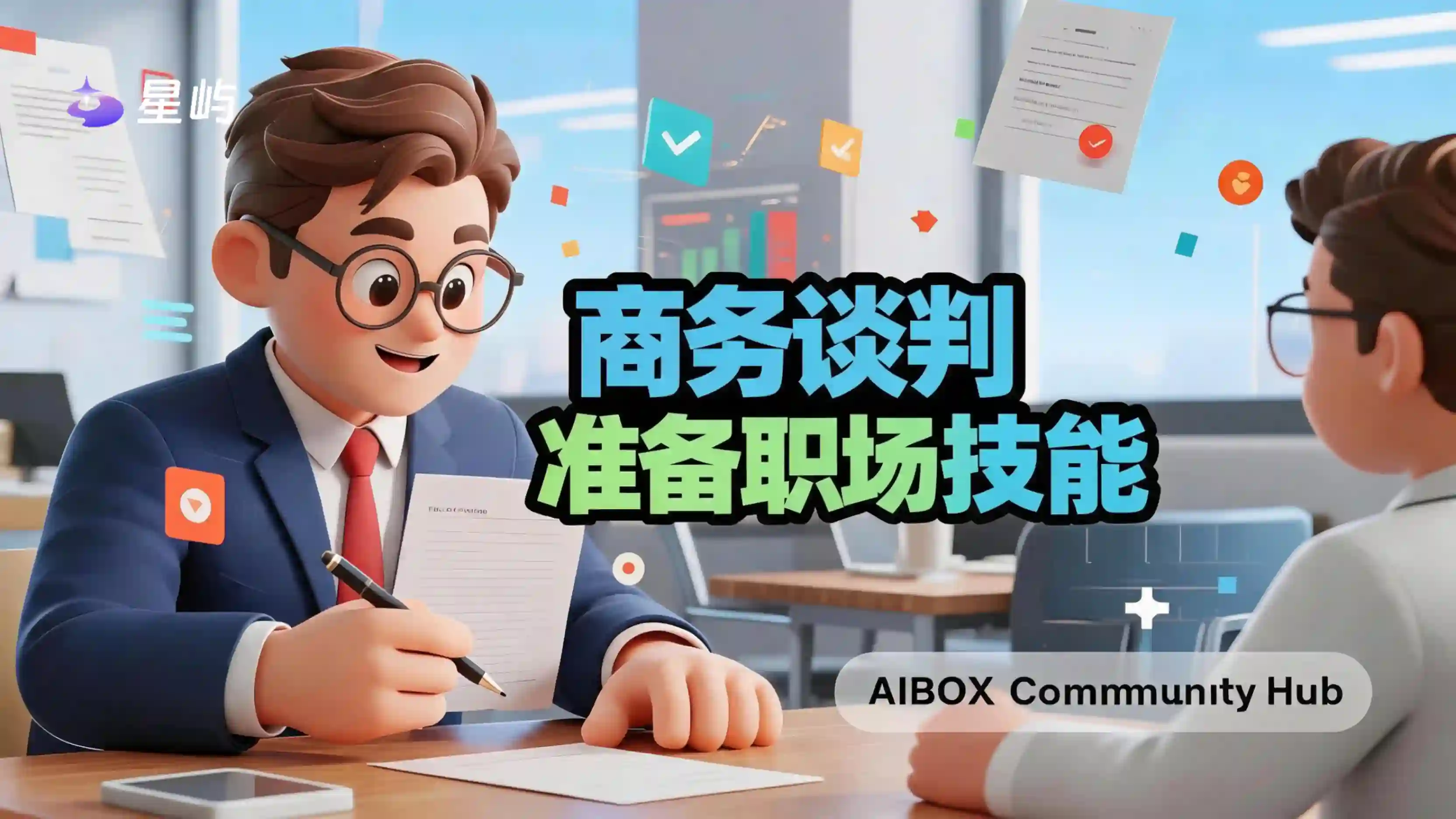 商务谈判准备职场技能