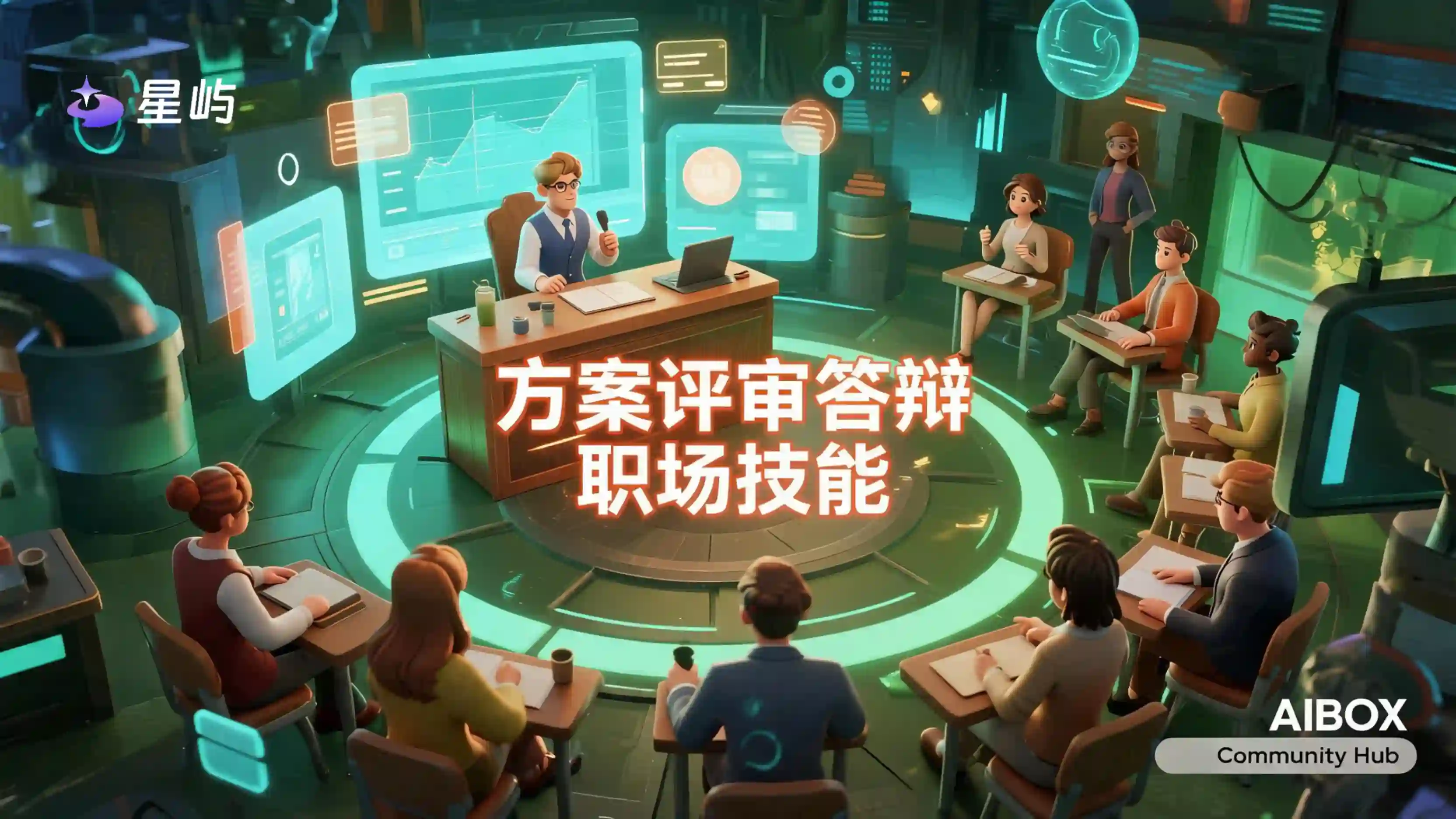 方案评审答辩职场技能