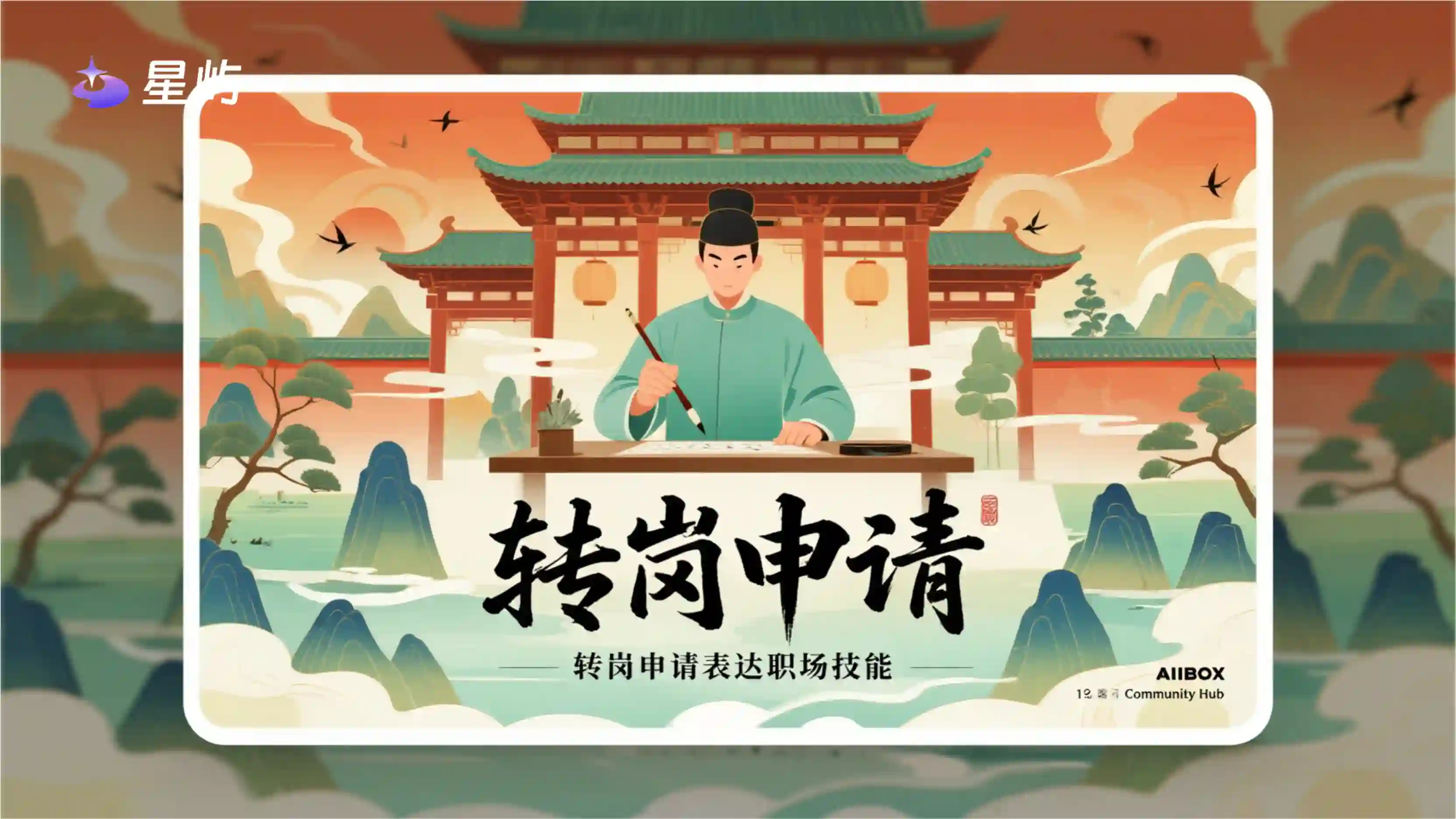 转岗申请表达职场技能