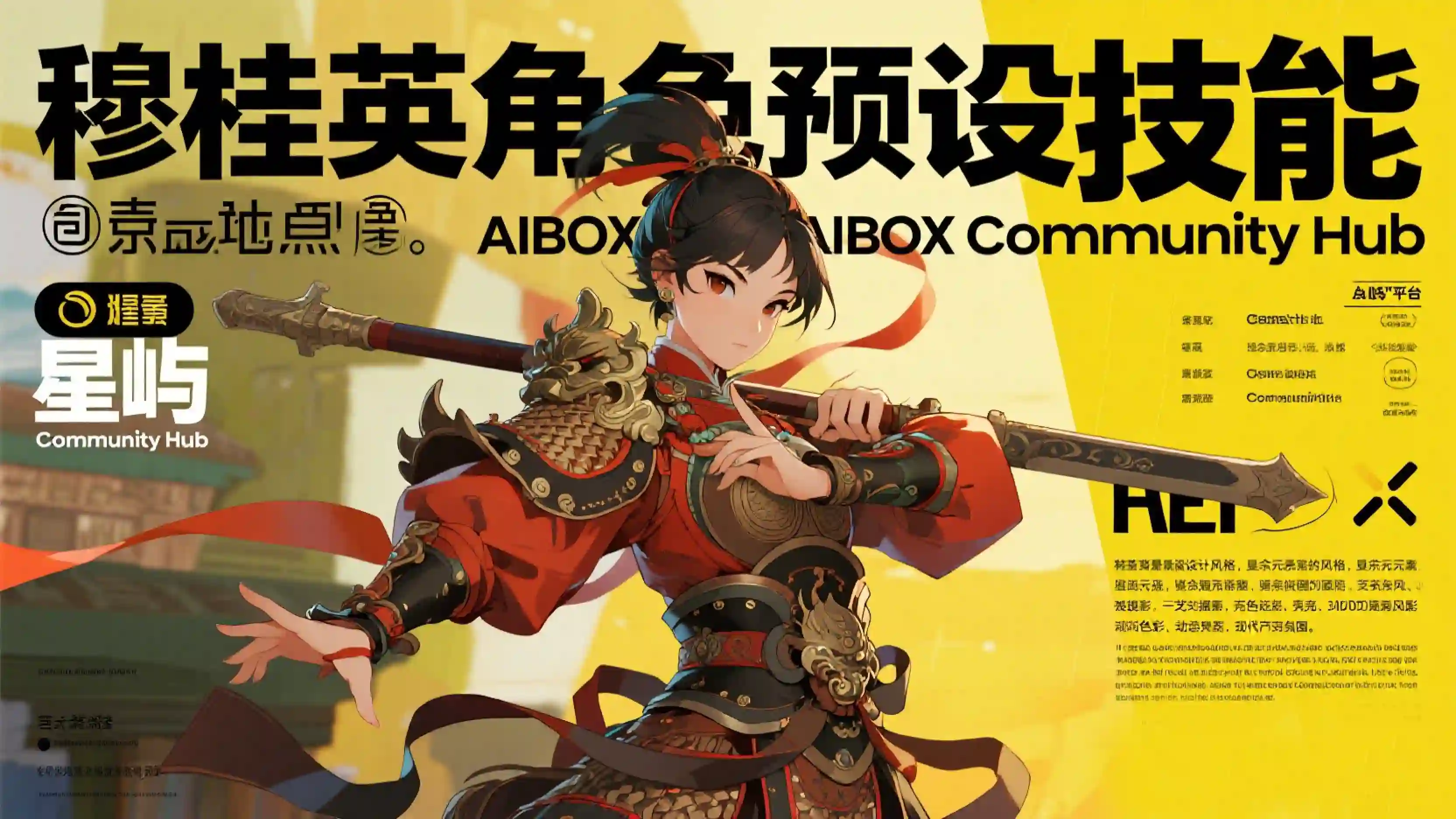 穆桂英角色预设技能