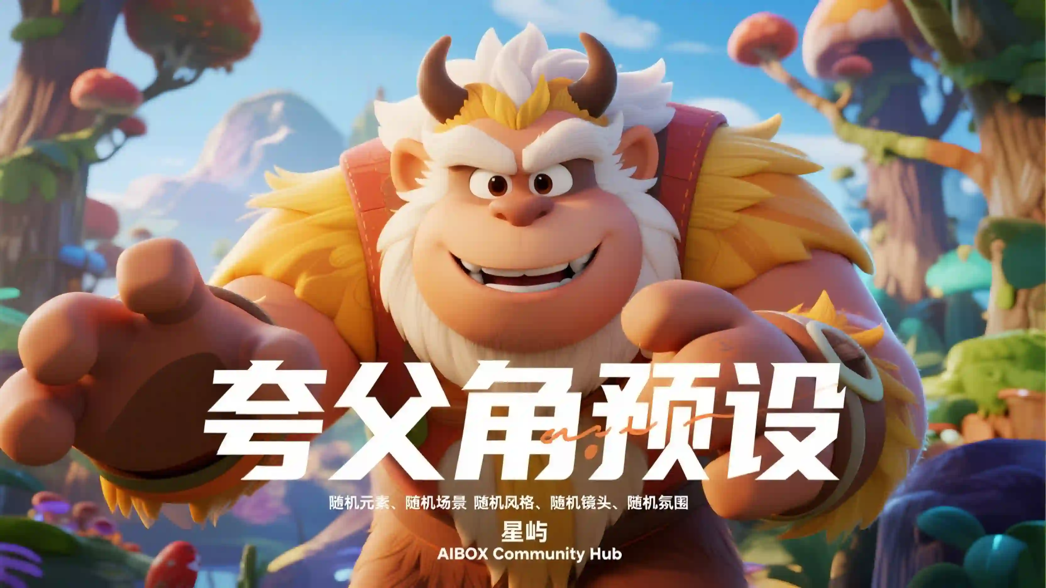 夸父角色预设技能