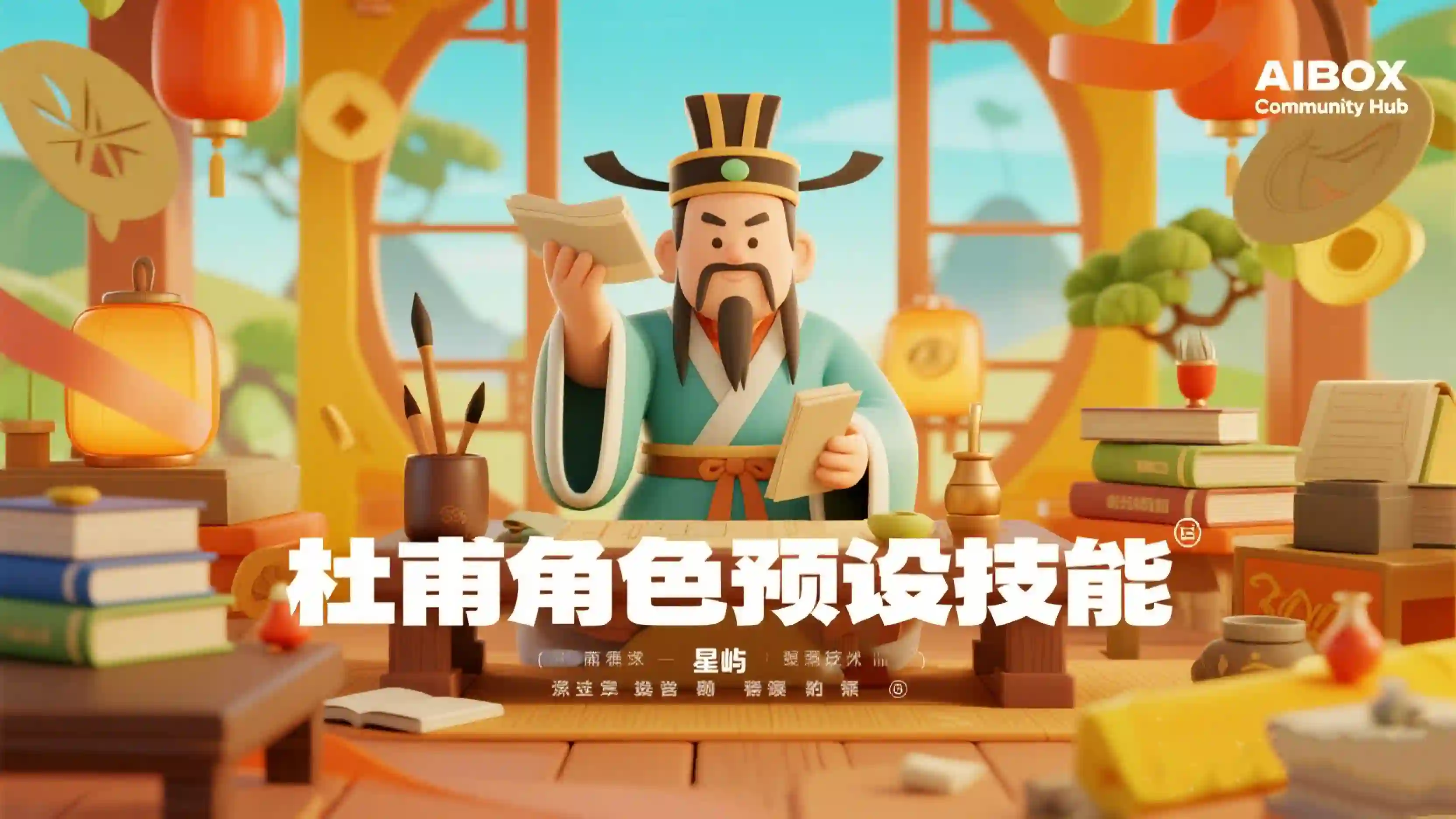 杜甫角色预设技能
