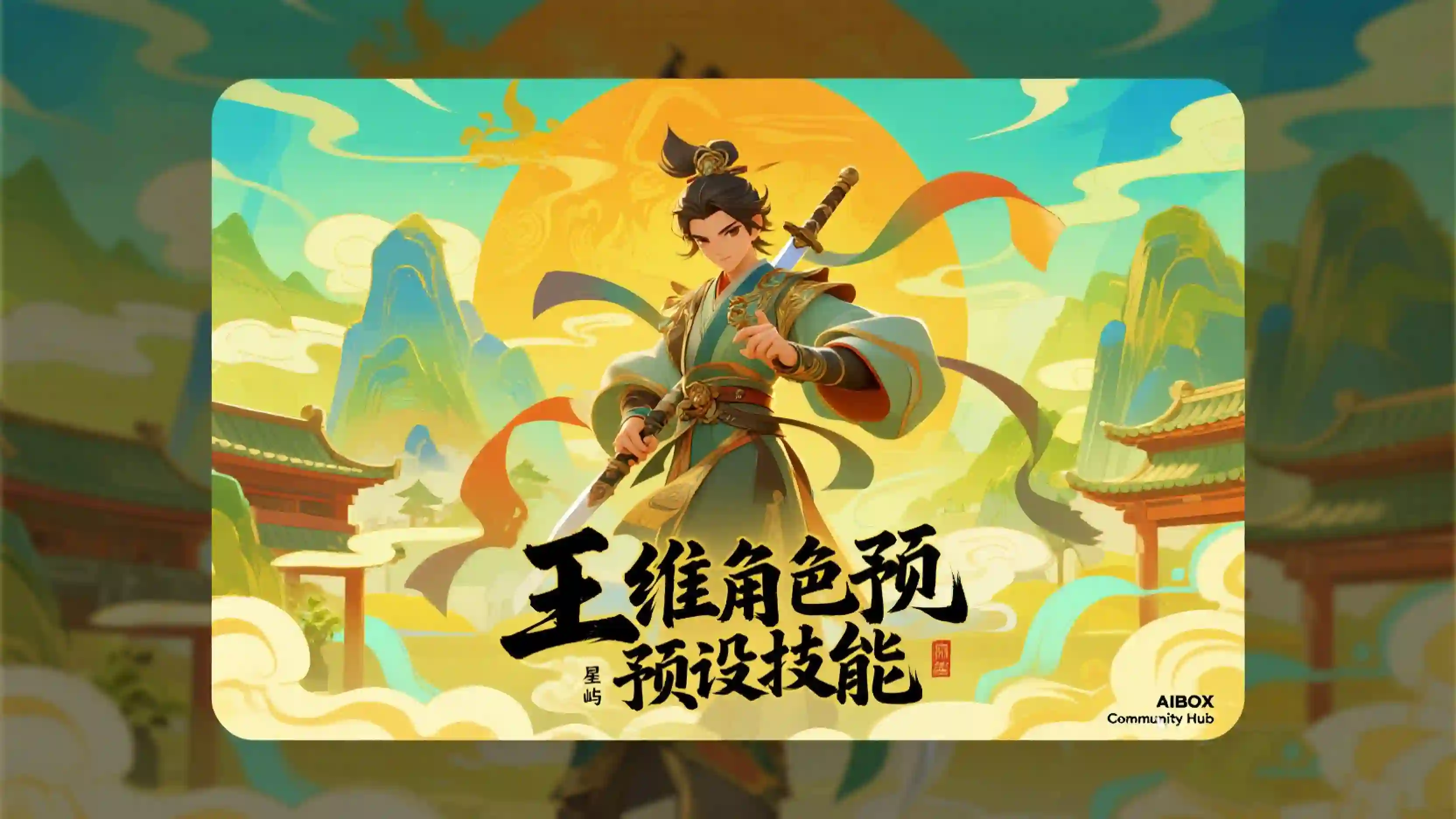 王维角色预设技能