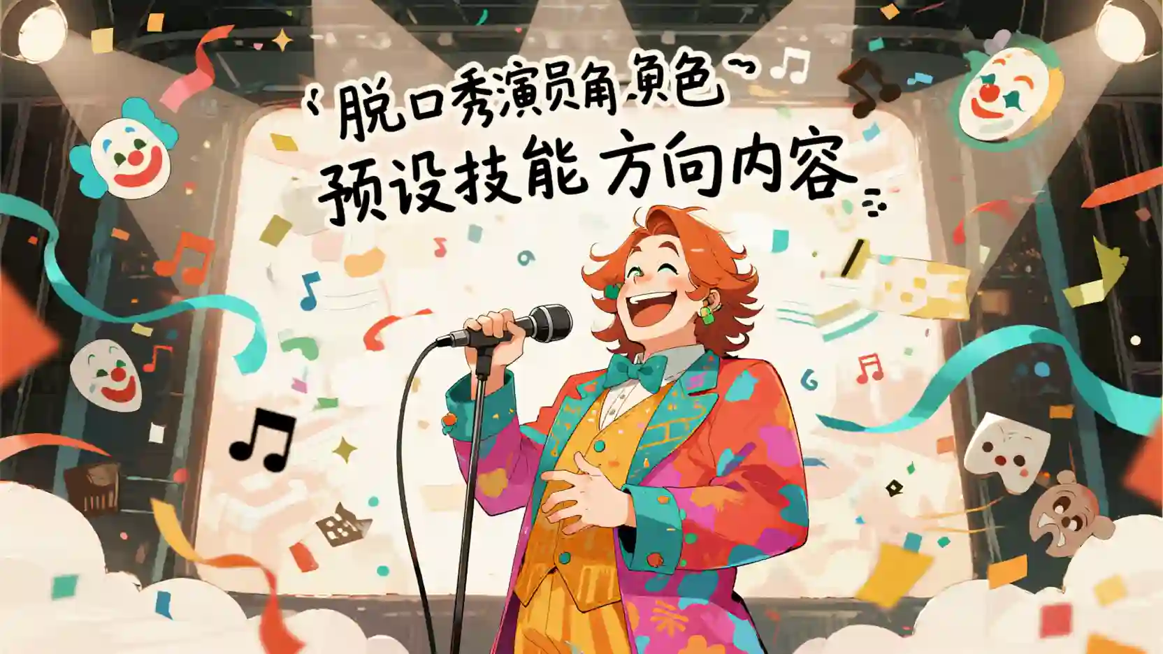 脱口秀演员角色预设技能