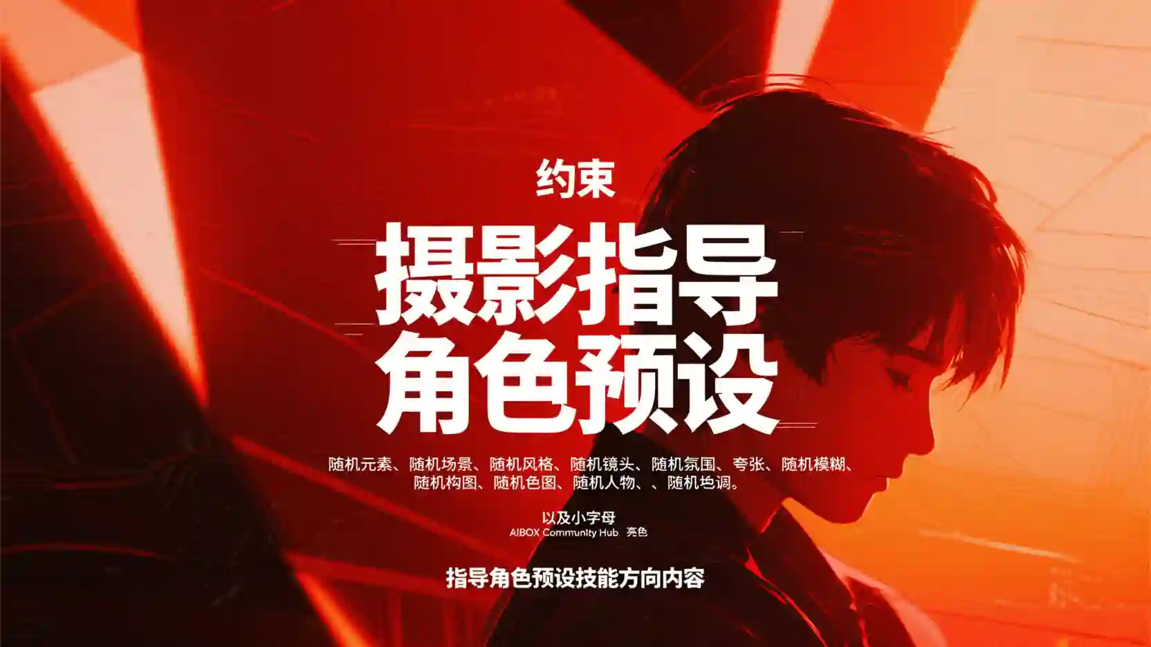 摄影指导角色预设技能