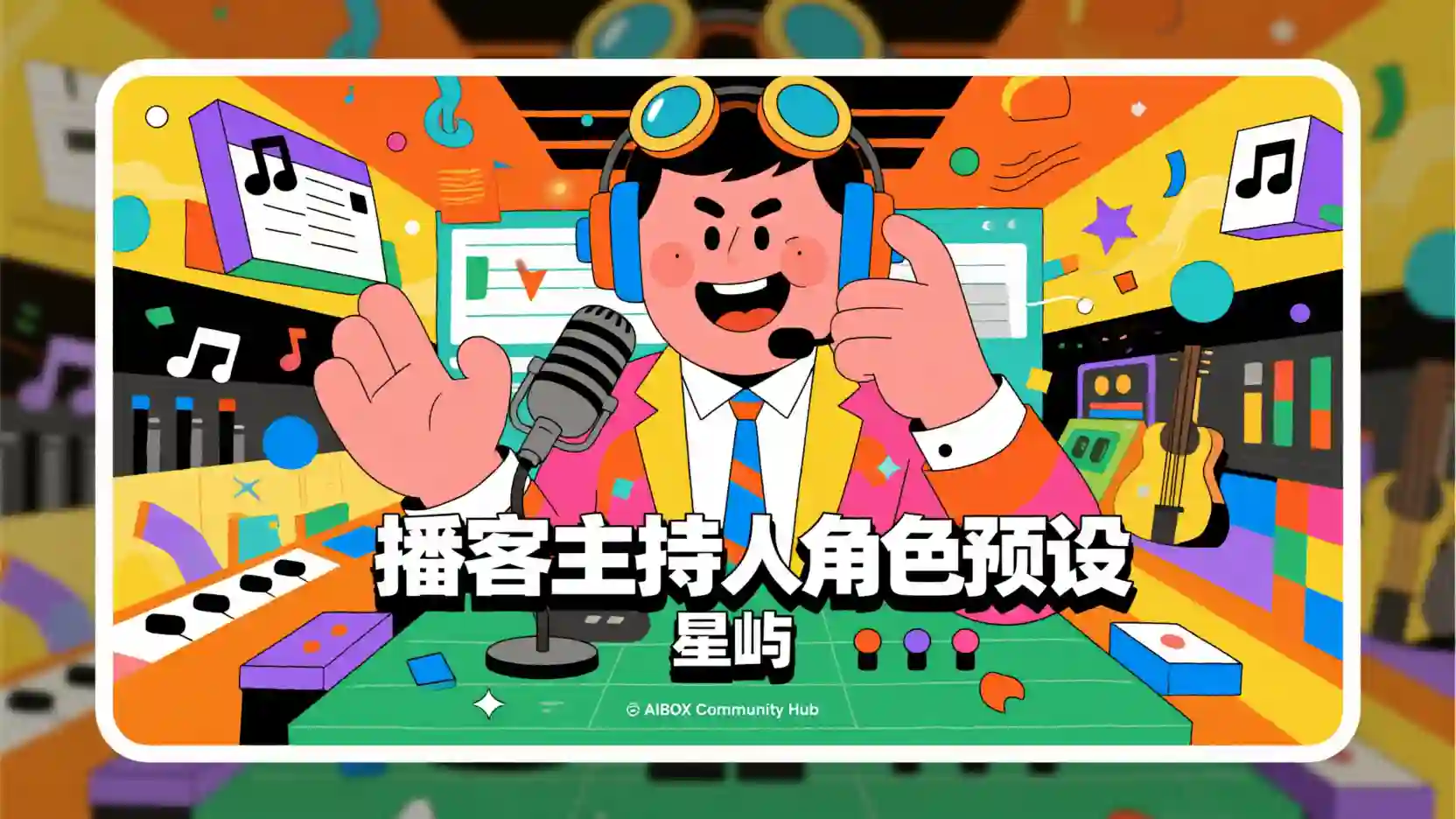 播客主持人角色预设技能