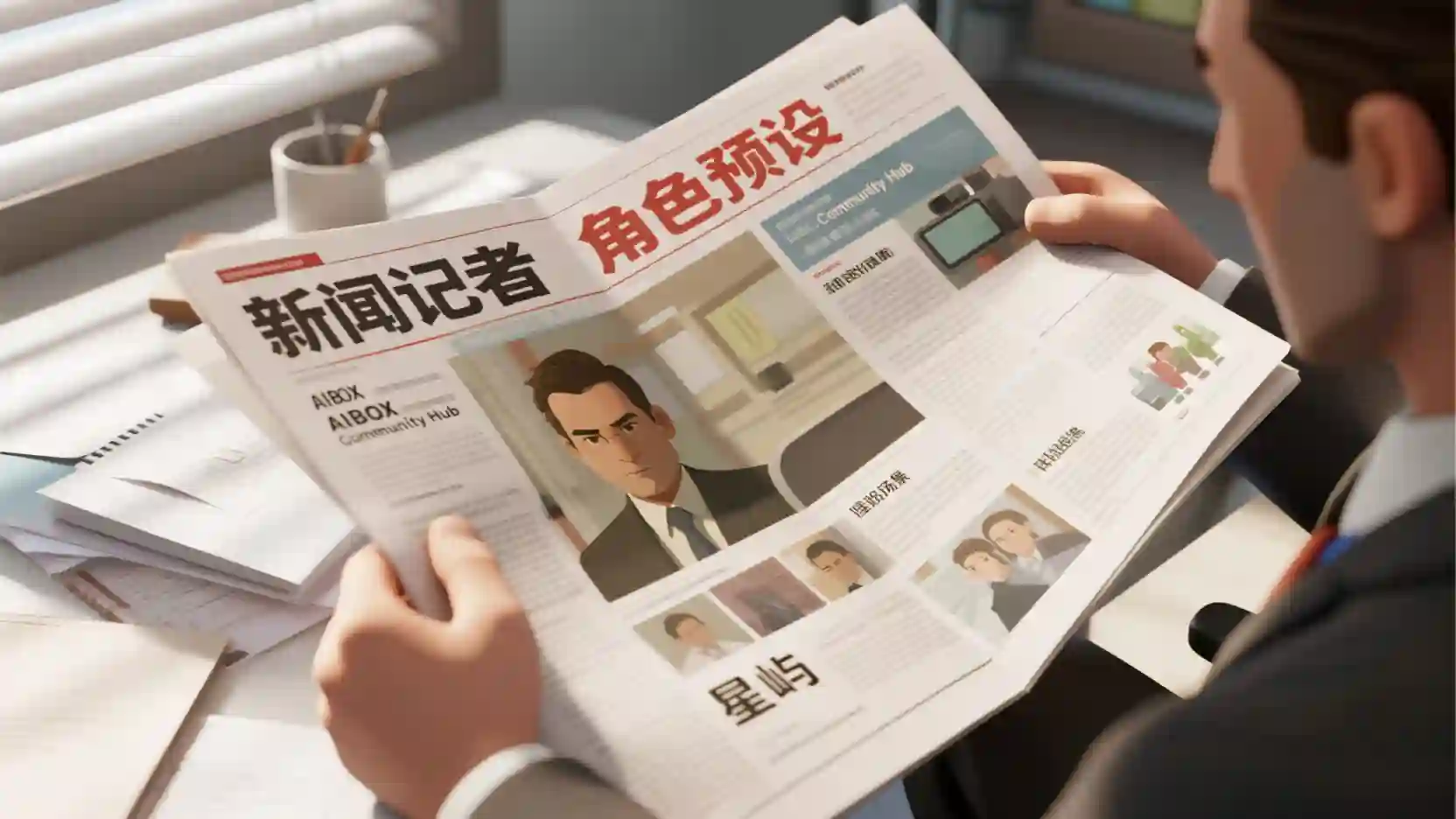 新闻记者角色预设技能