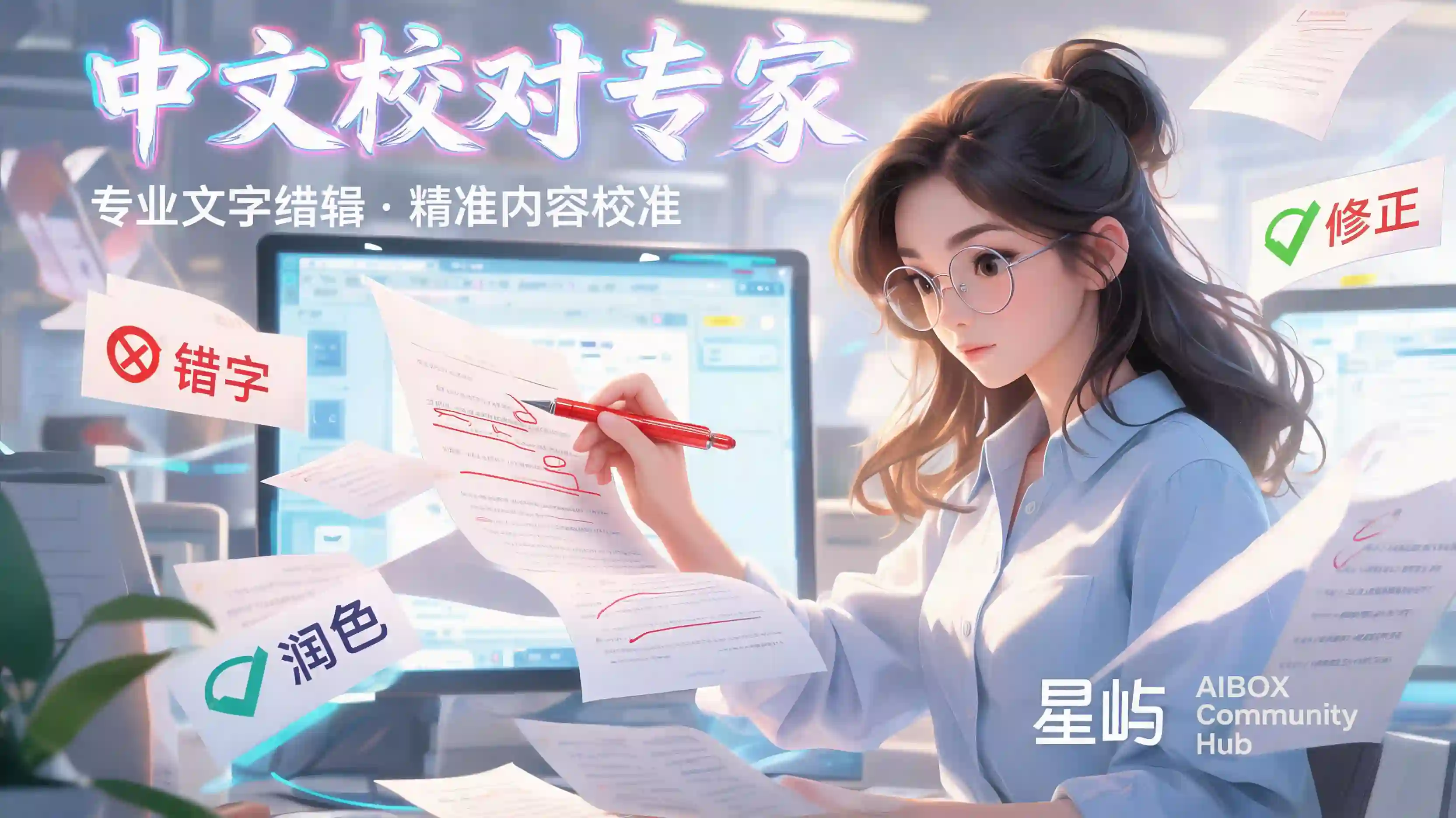 中文校对专家角色预设技能