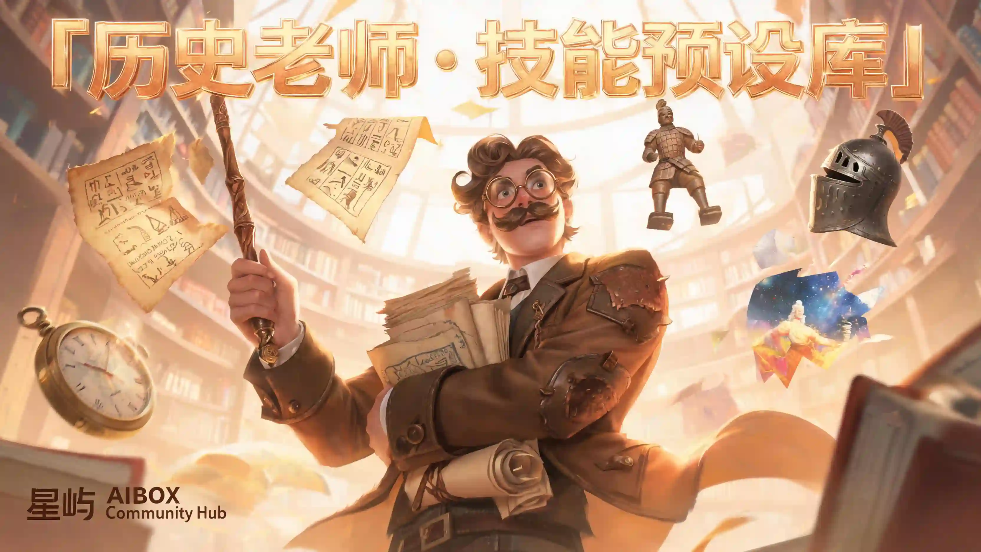历史老师角色预设技能