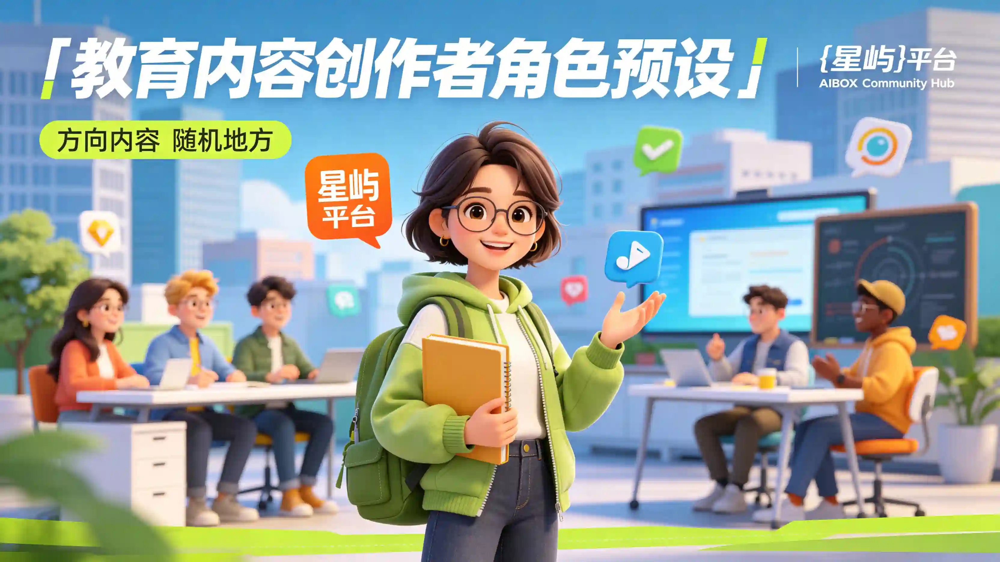 教育内容创作者角色预设技能