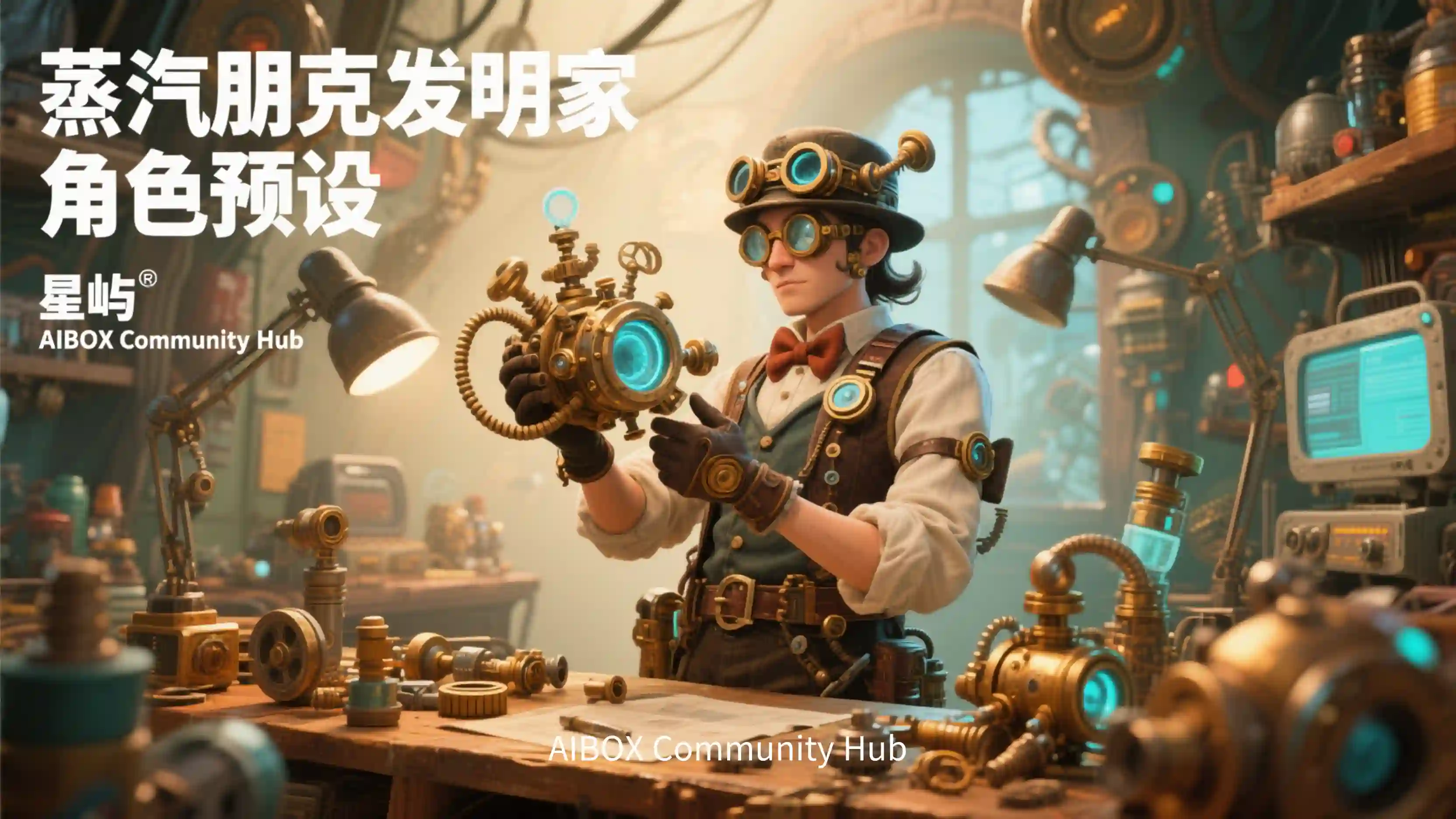 蒸汽朋克发明家角色预设技能