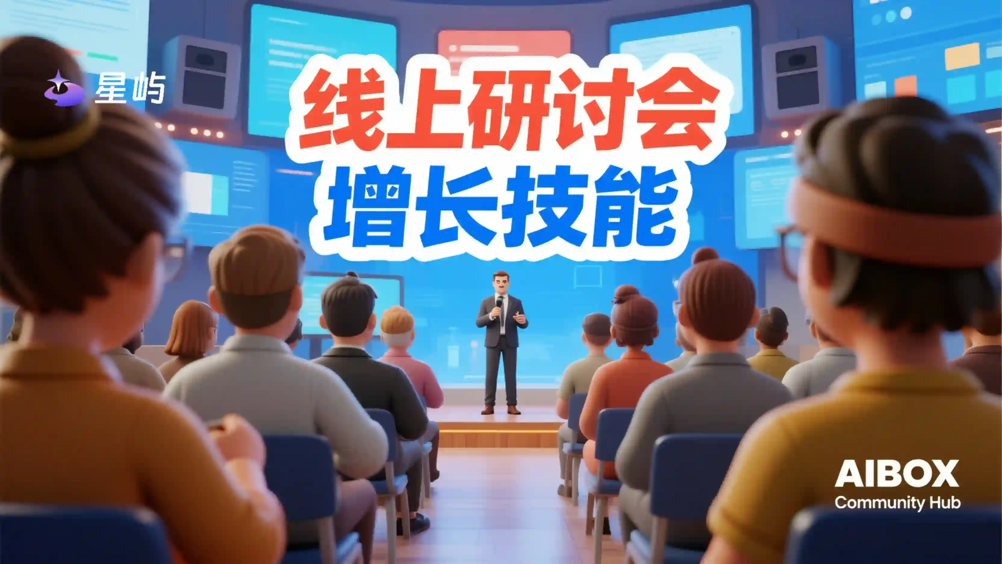 线上研讨会增长技能