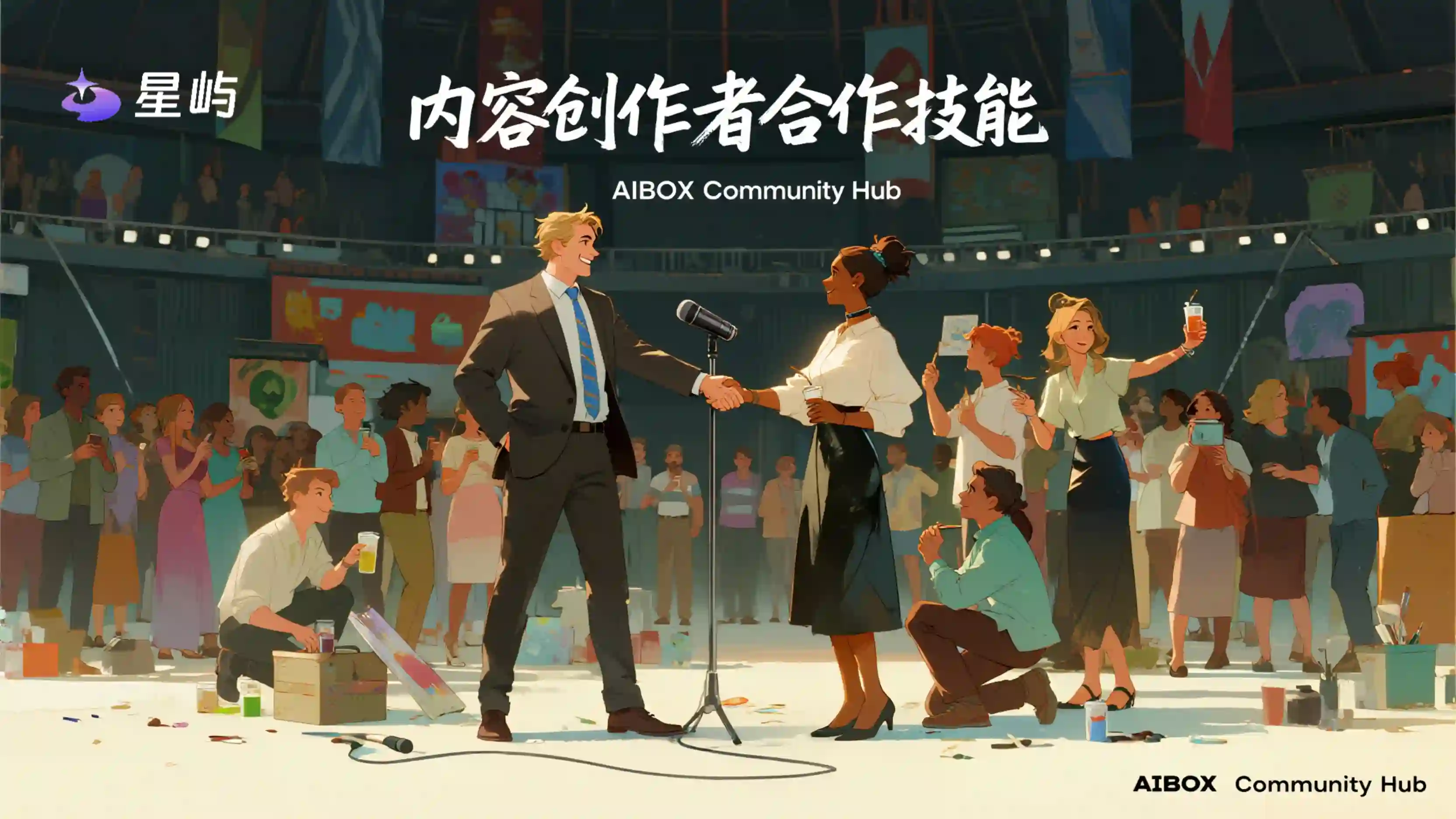 内容创作者合作技能