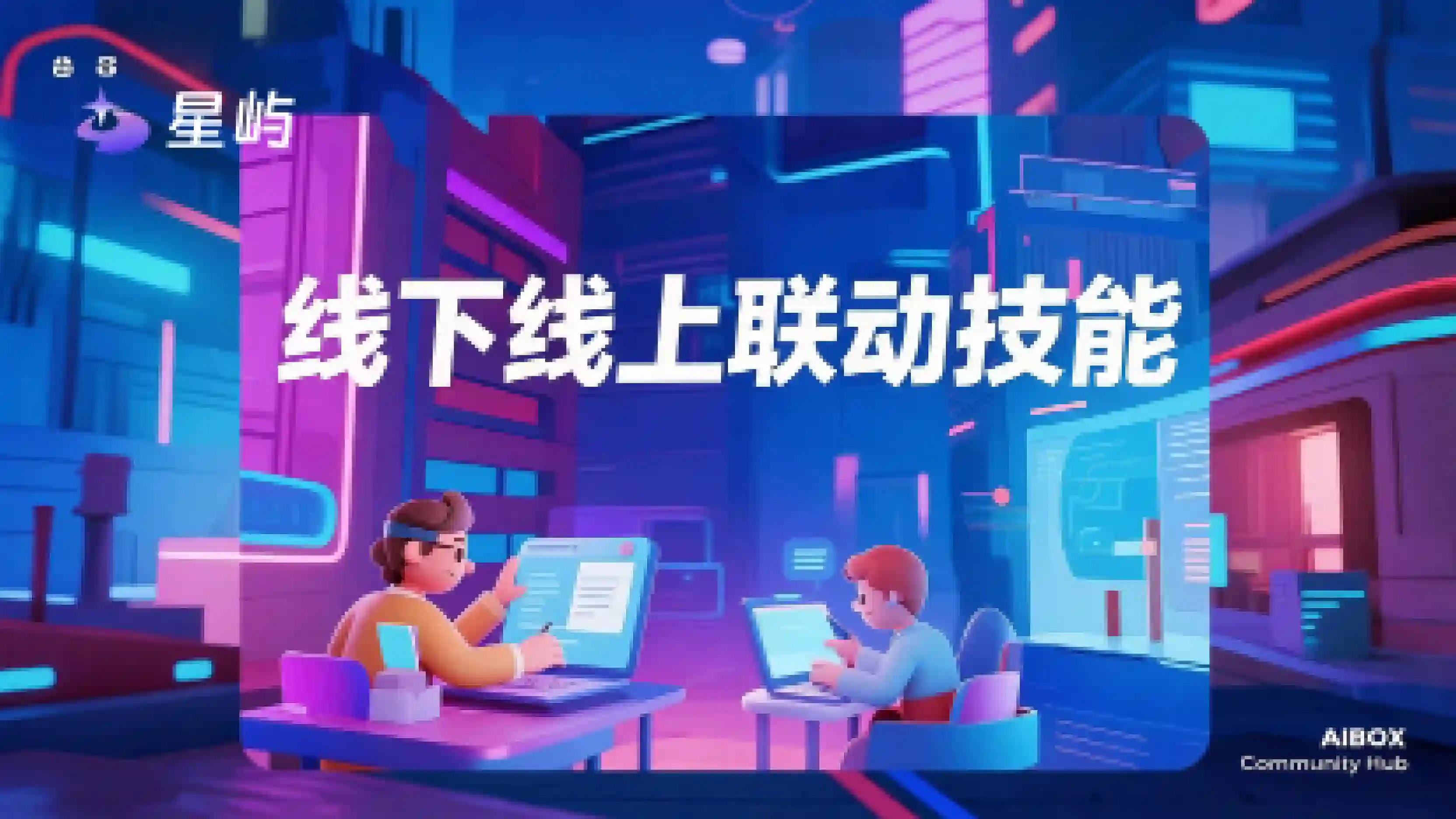线下线上联动技能