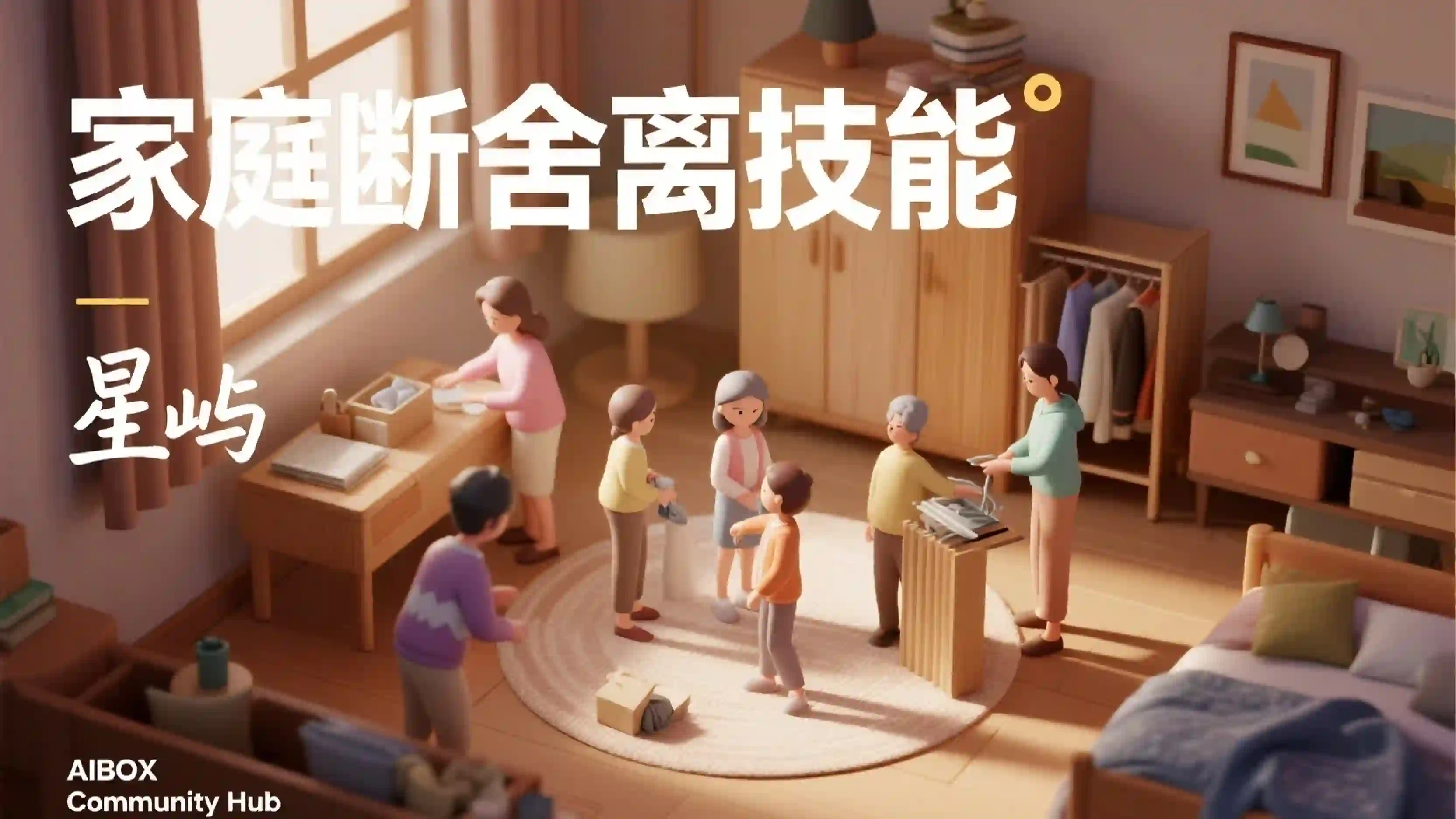 家庭断舍离技能