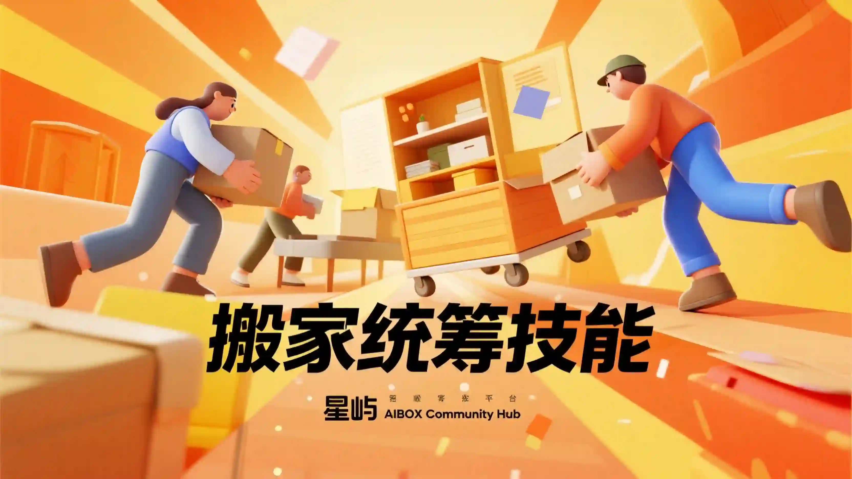 搬家统筹技能