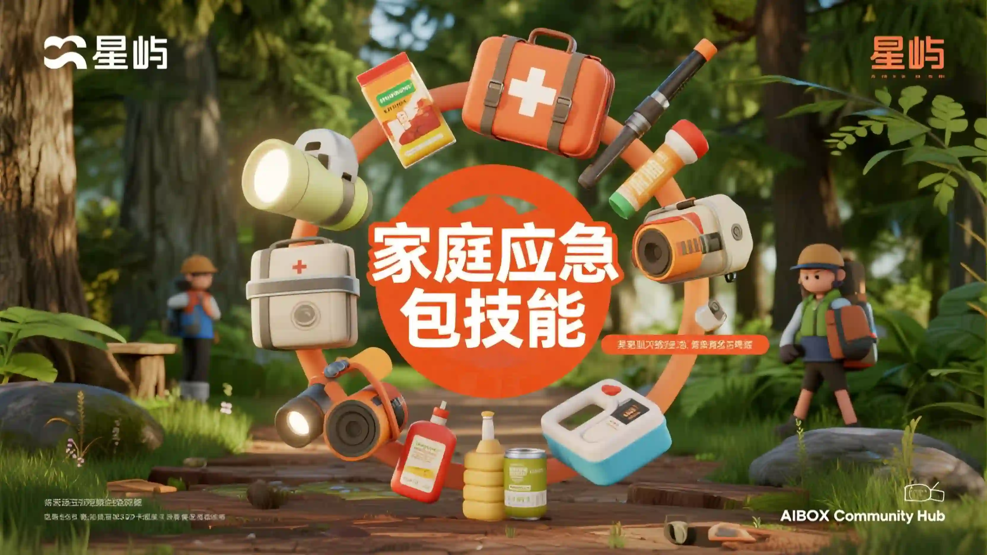 家庭应急包技能