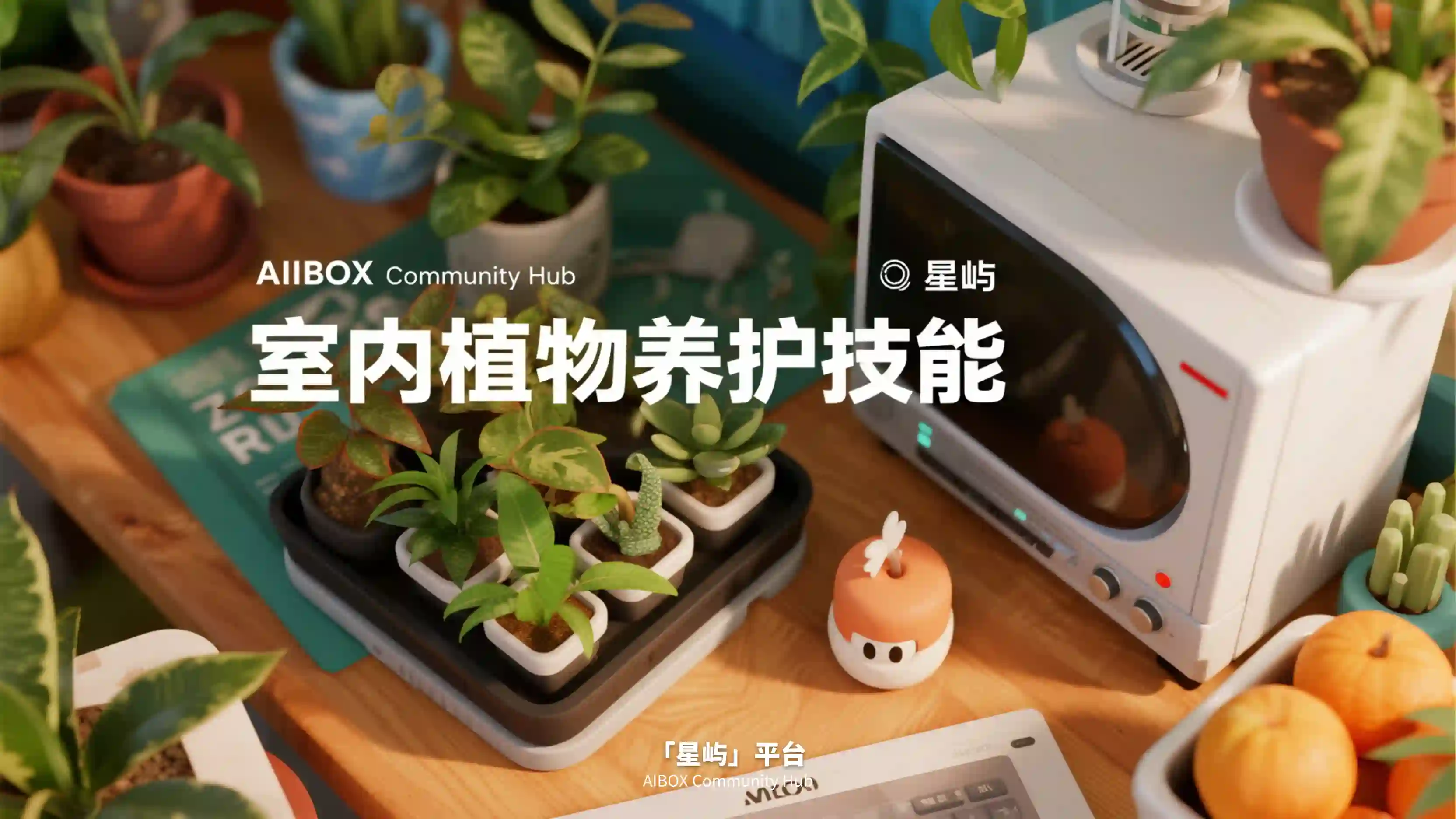 室内植物养护技能