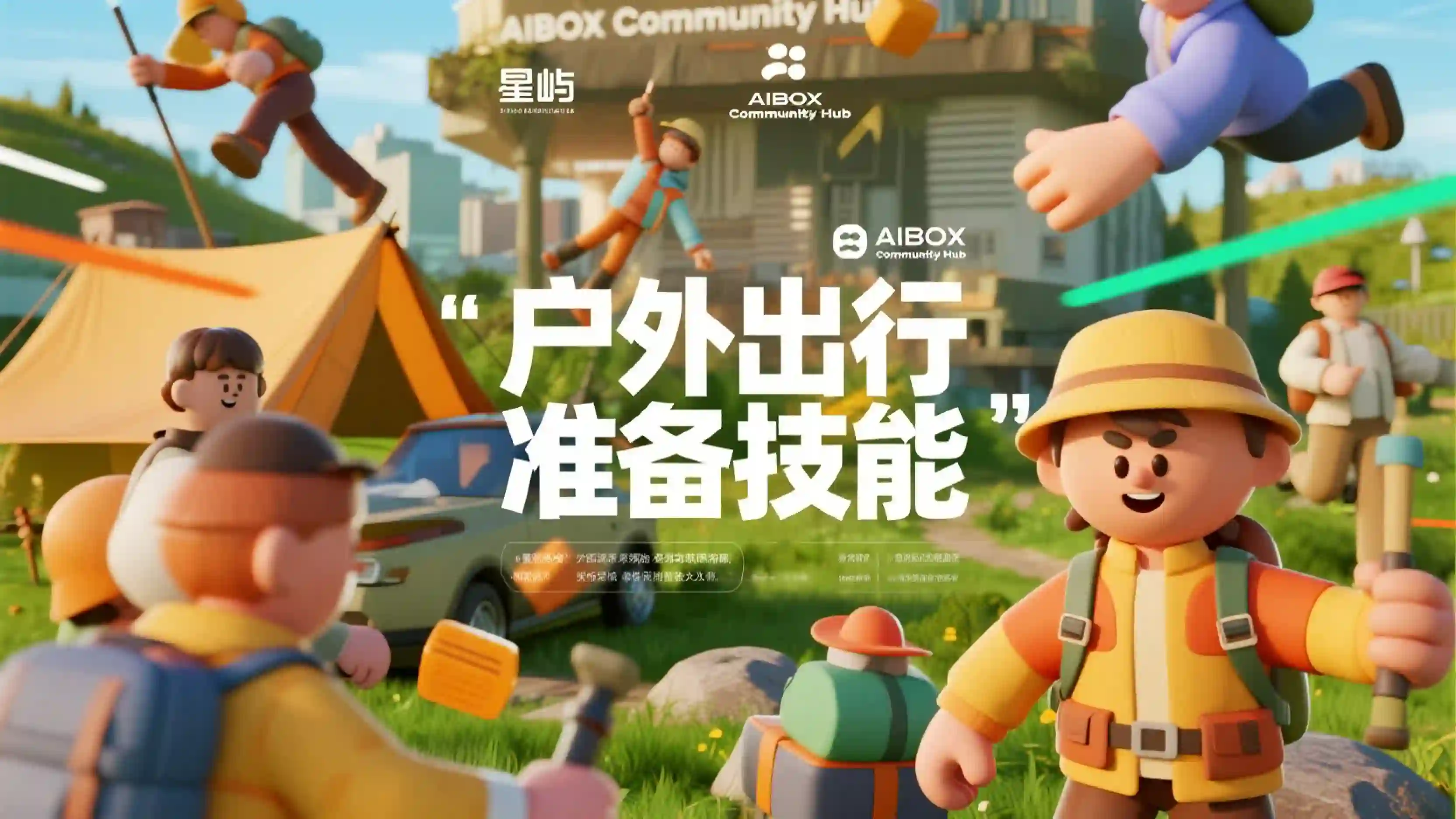 户外出行准备技能