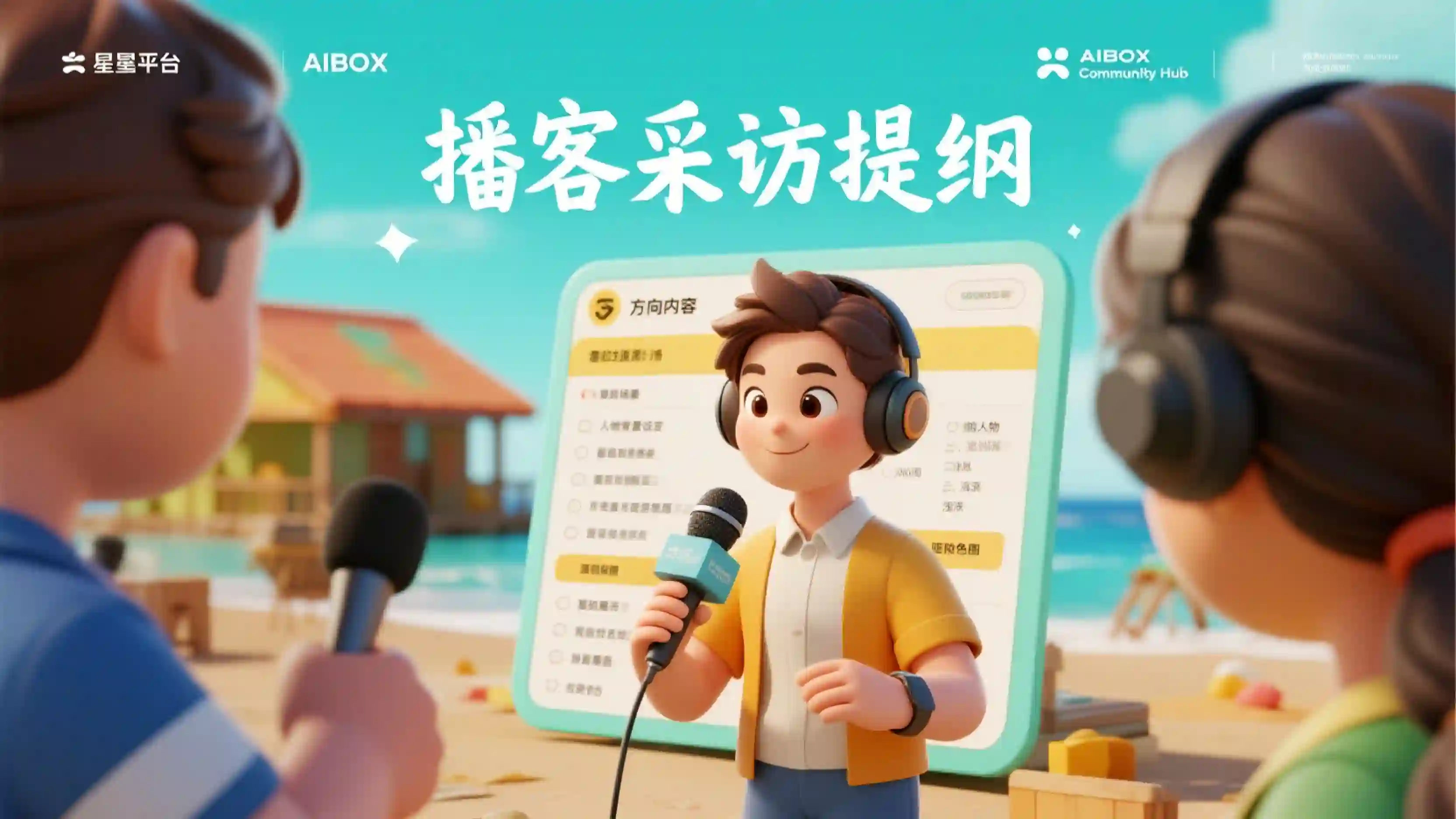 播客采访提纲技能