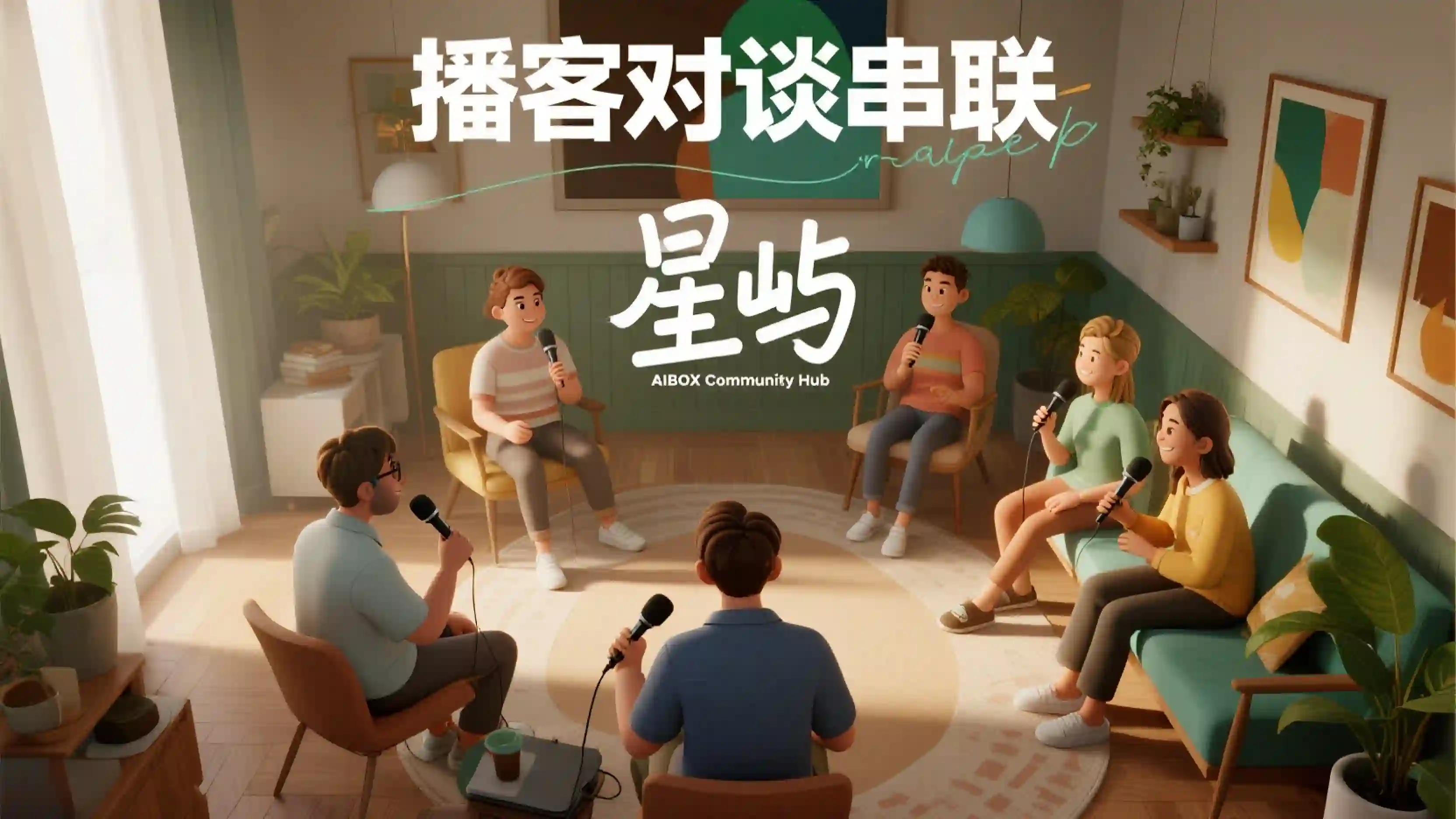 播客对谈串联技能
